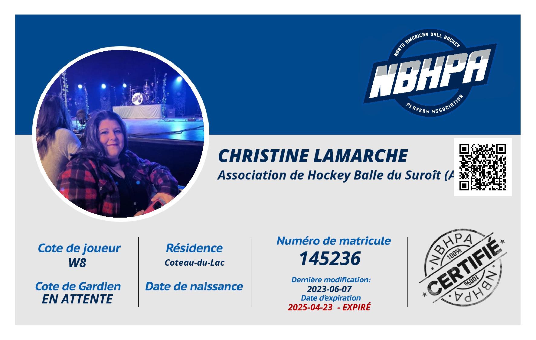 Christine Lamarche
