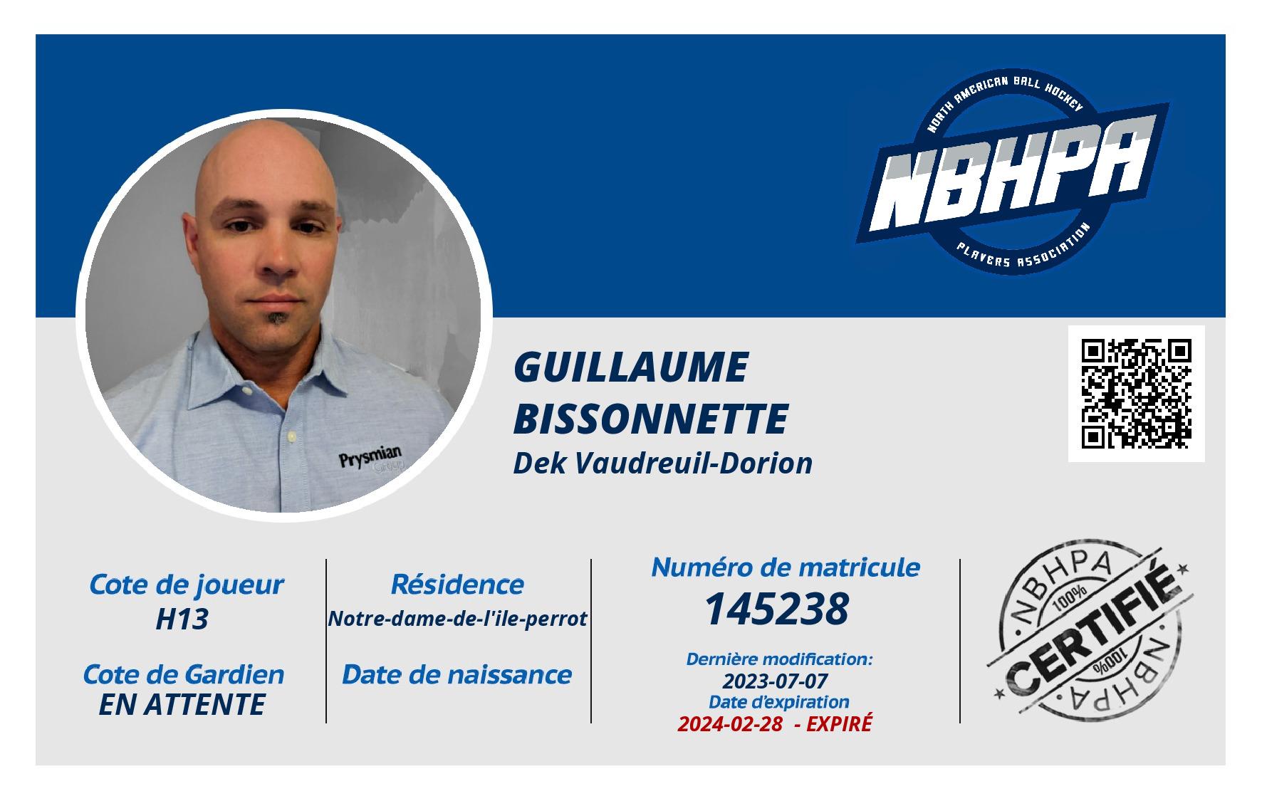 Guillaume Bissonnette