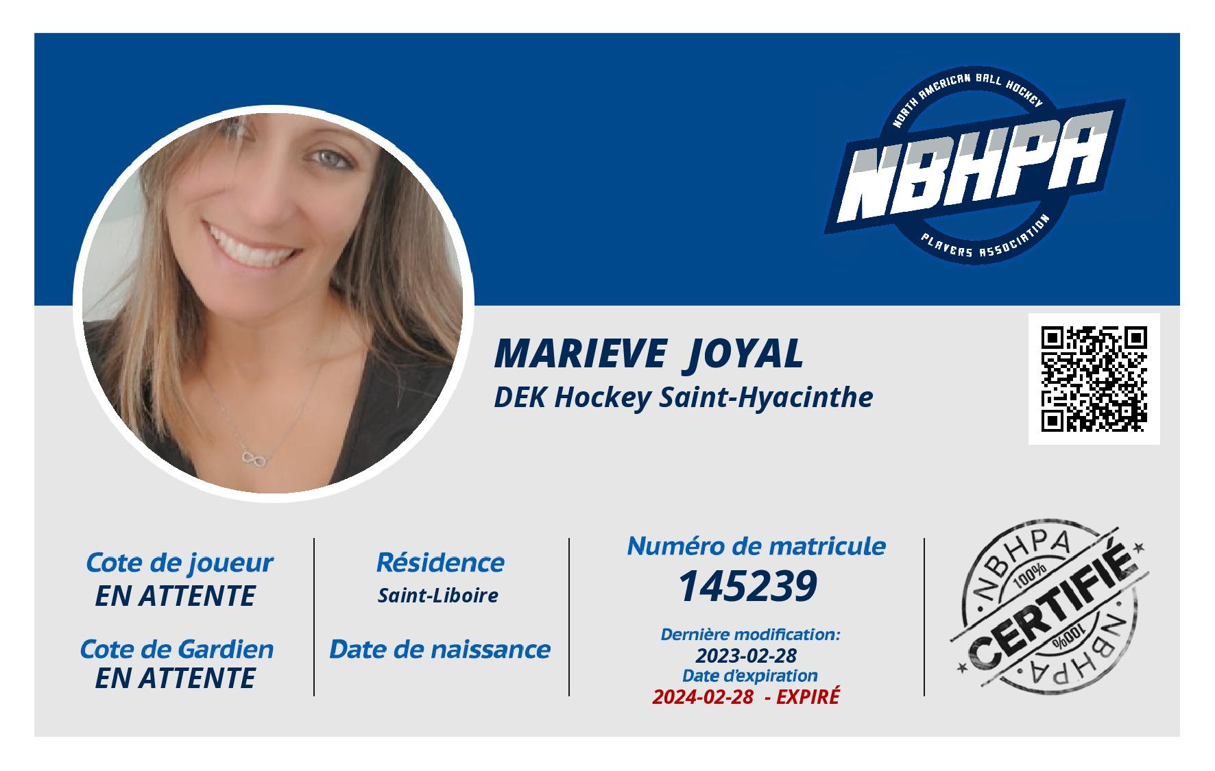 Marieve  Joyal