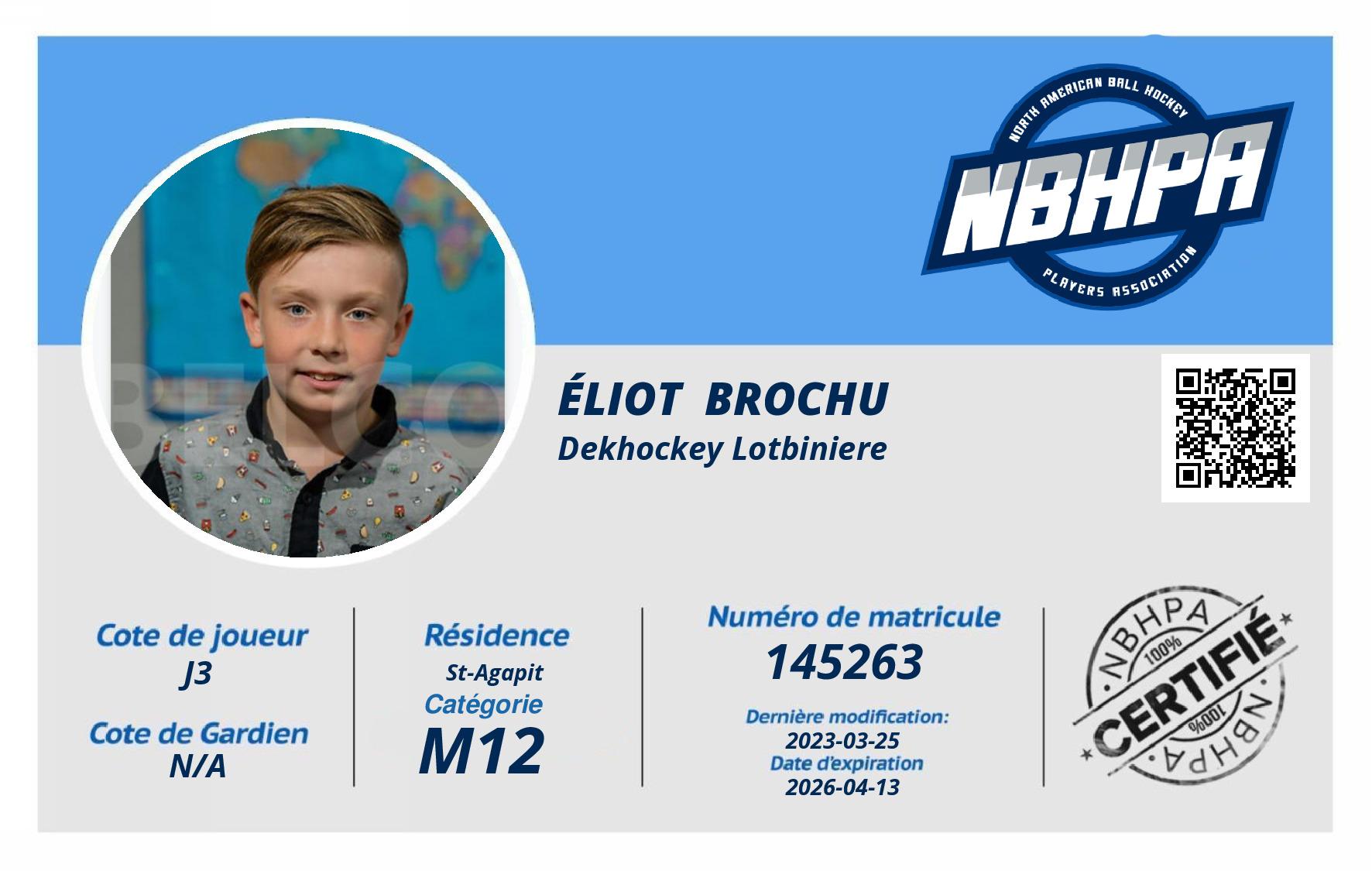 Éliot  Brochu 