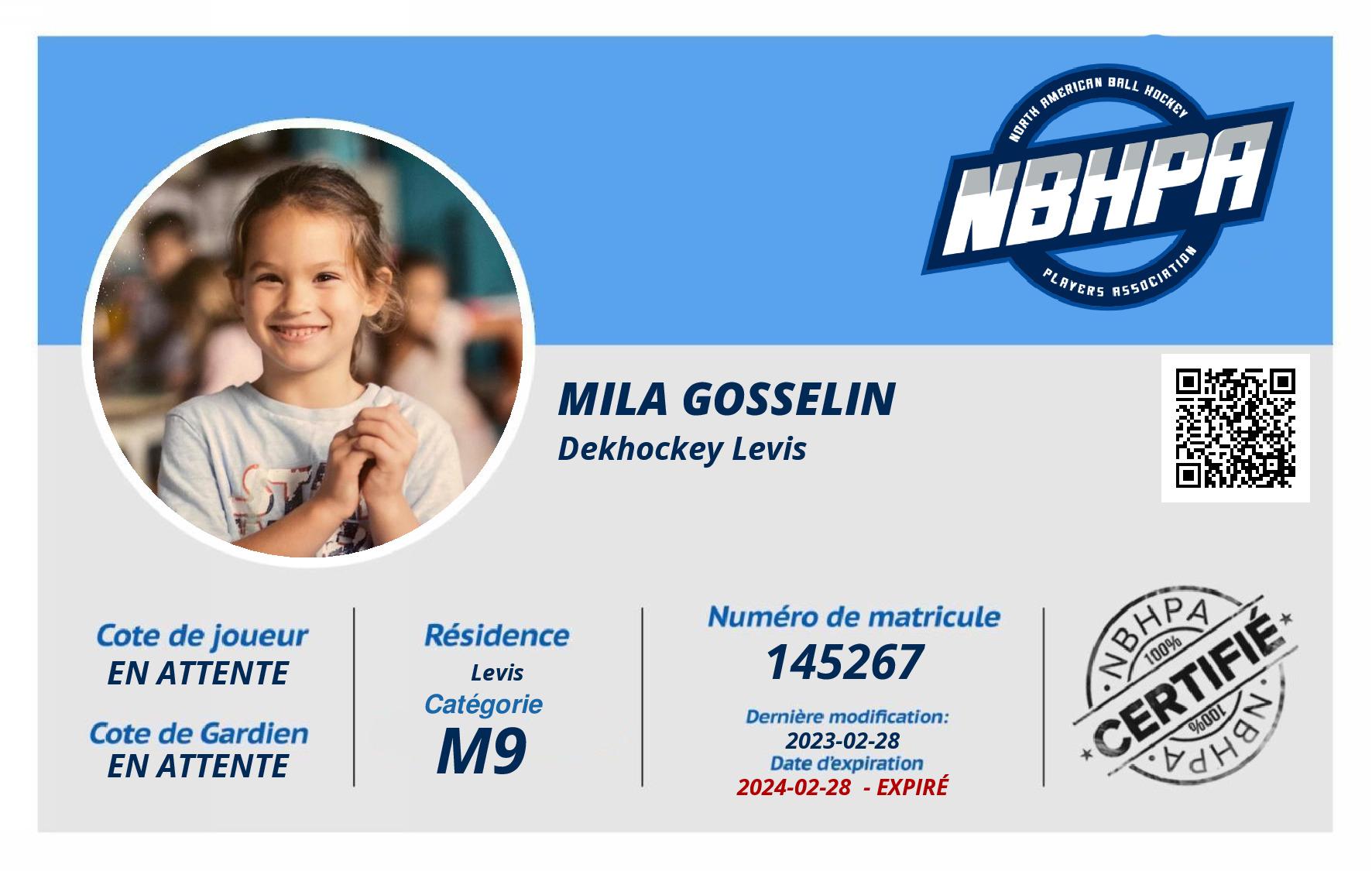 Mila Gosselin
