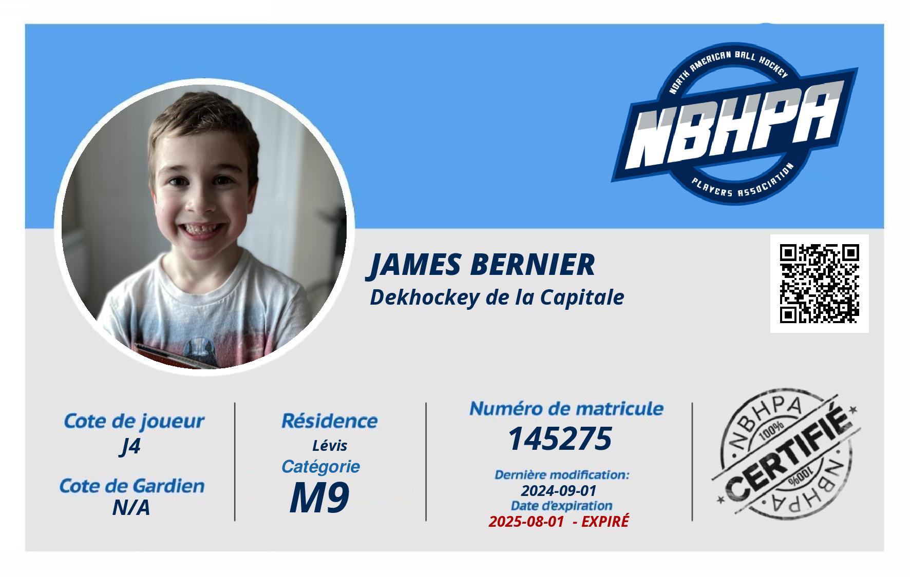James Bernier