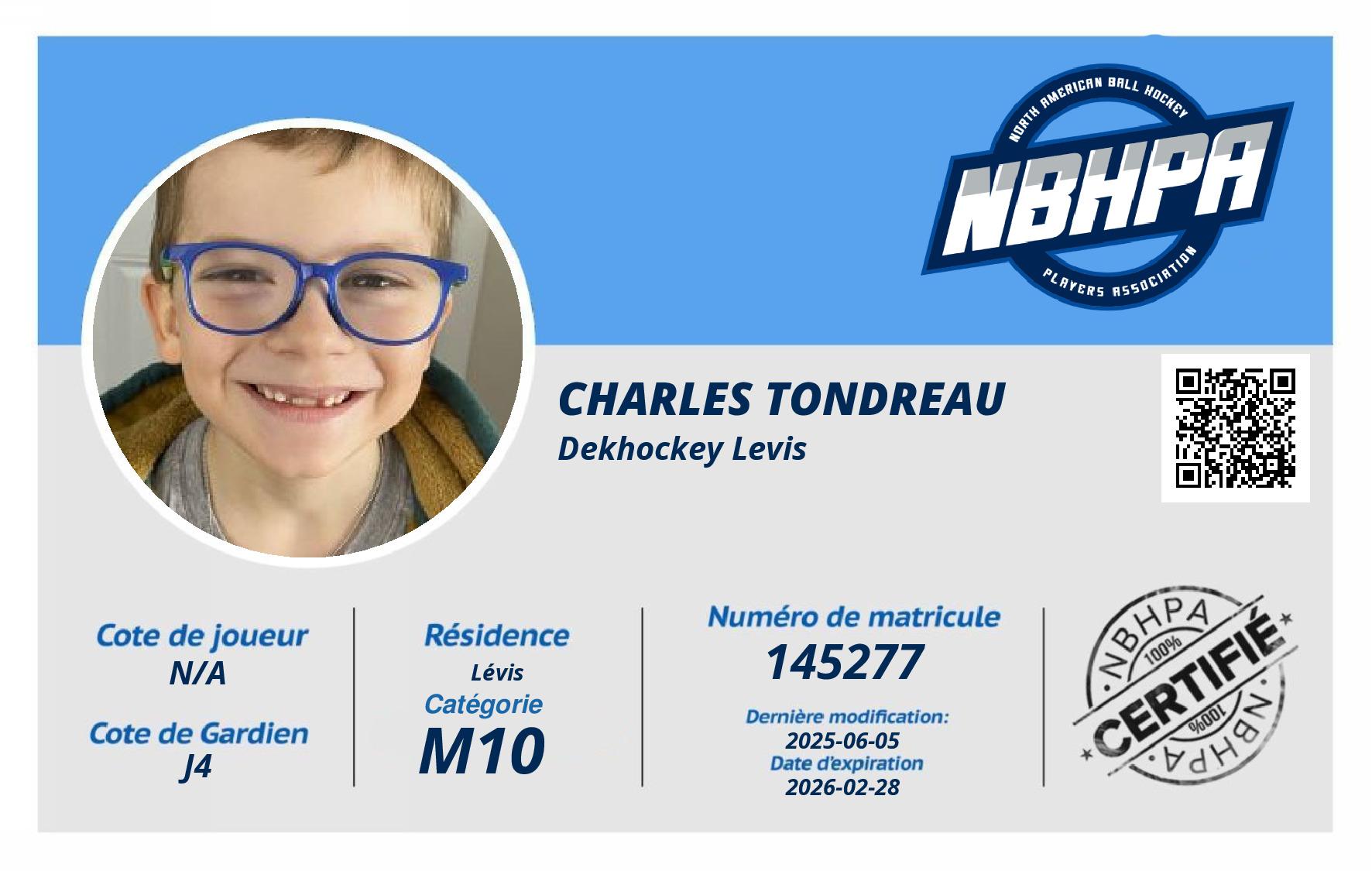 Charles Tondreau