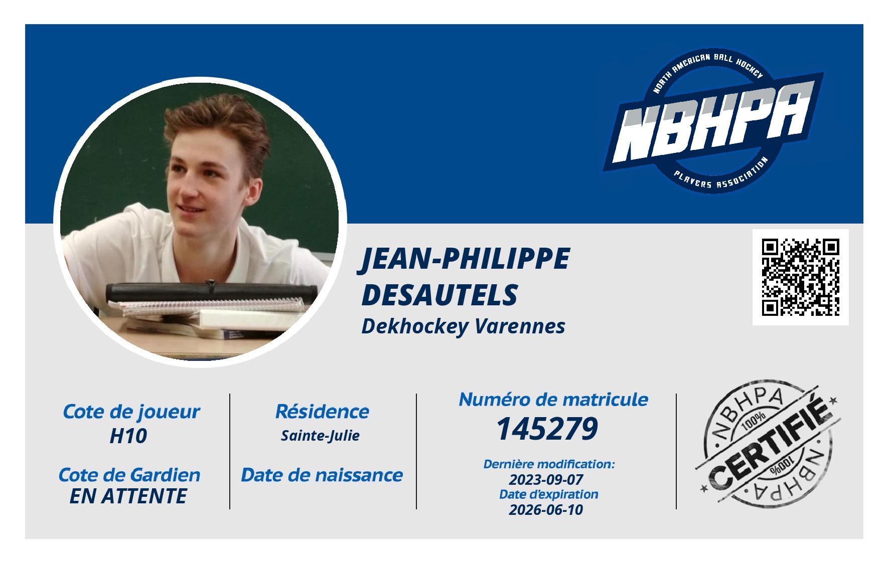 Jean-Philippe  Desautels 