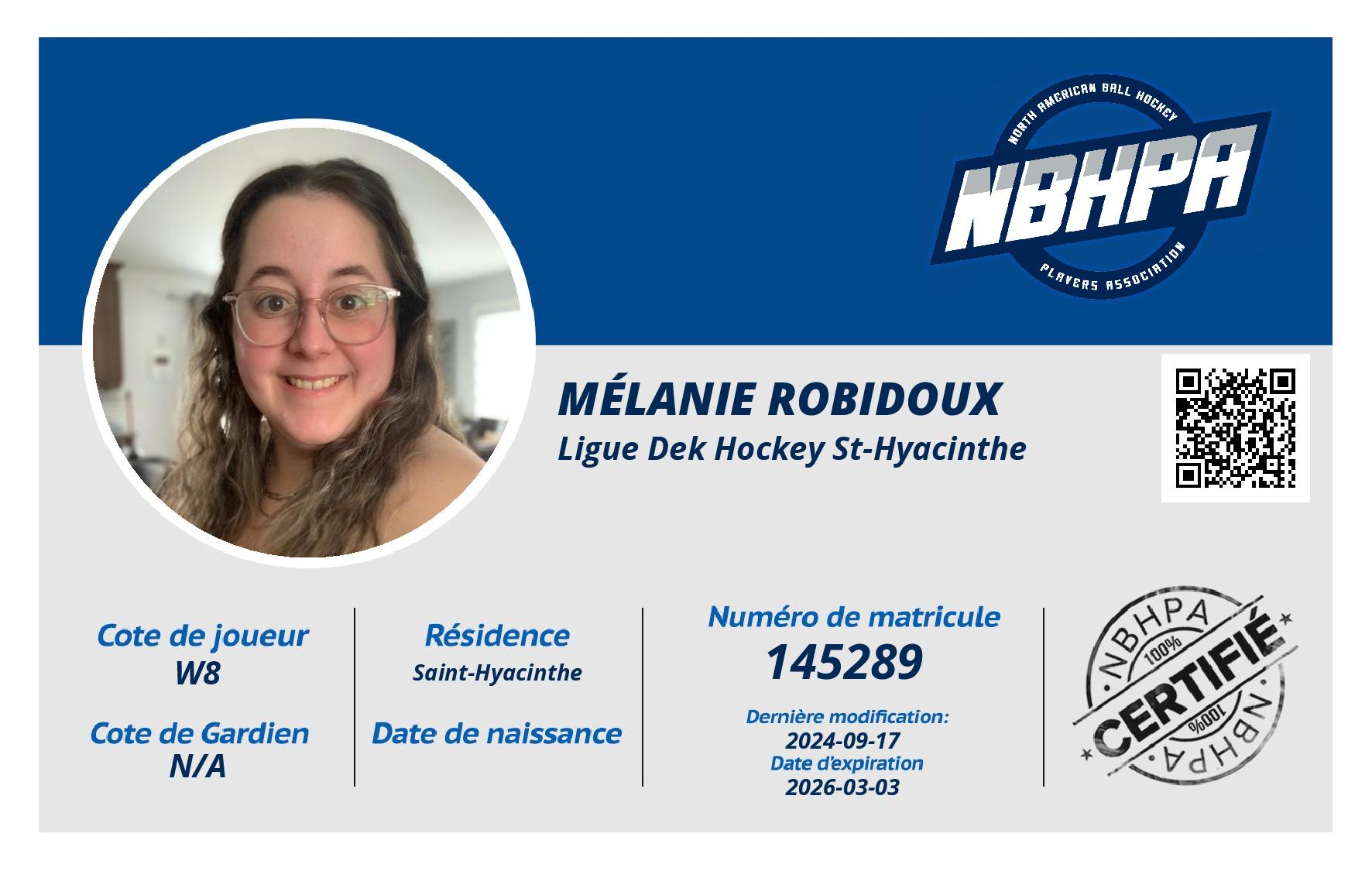 Mélanie Robidoux 