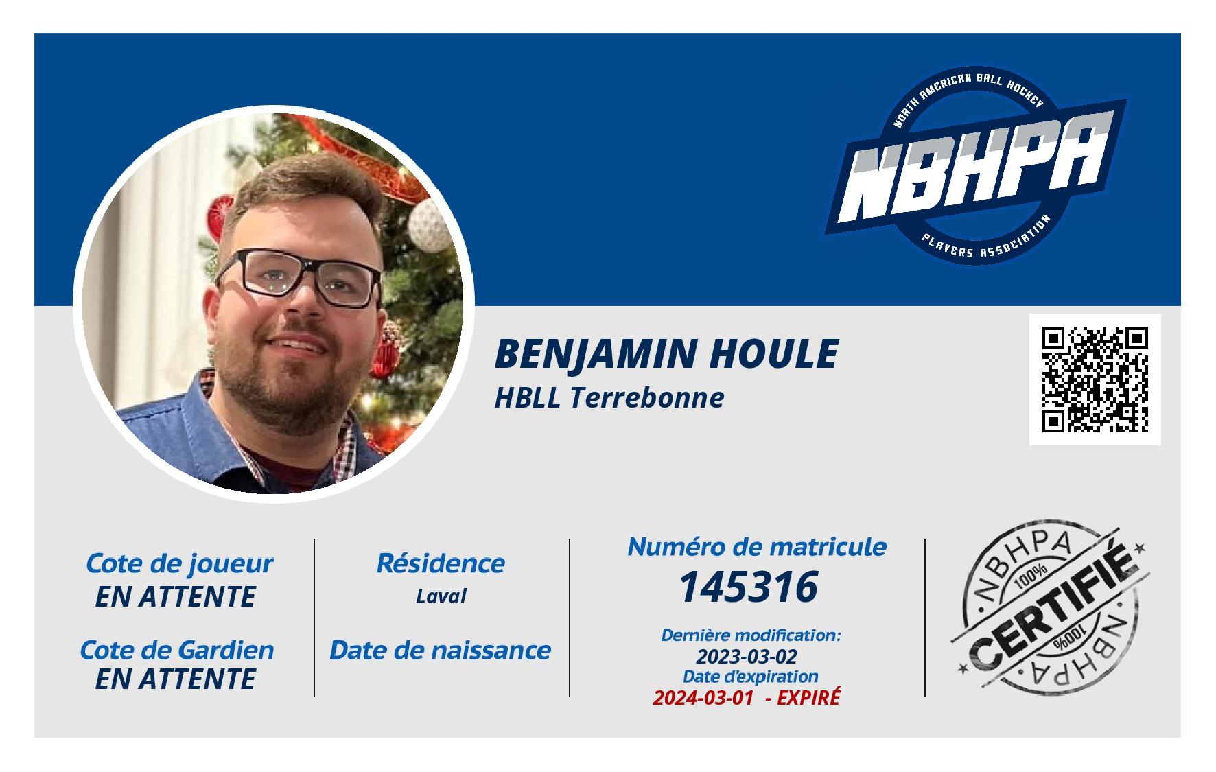 Benjamin Houle