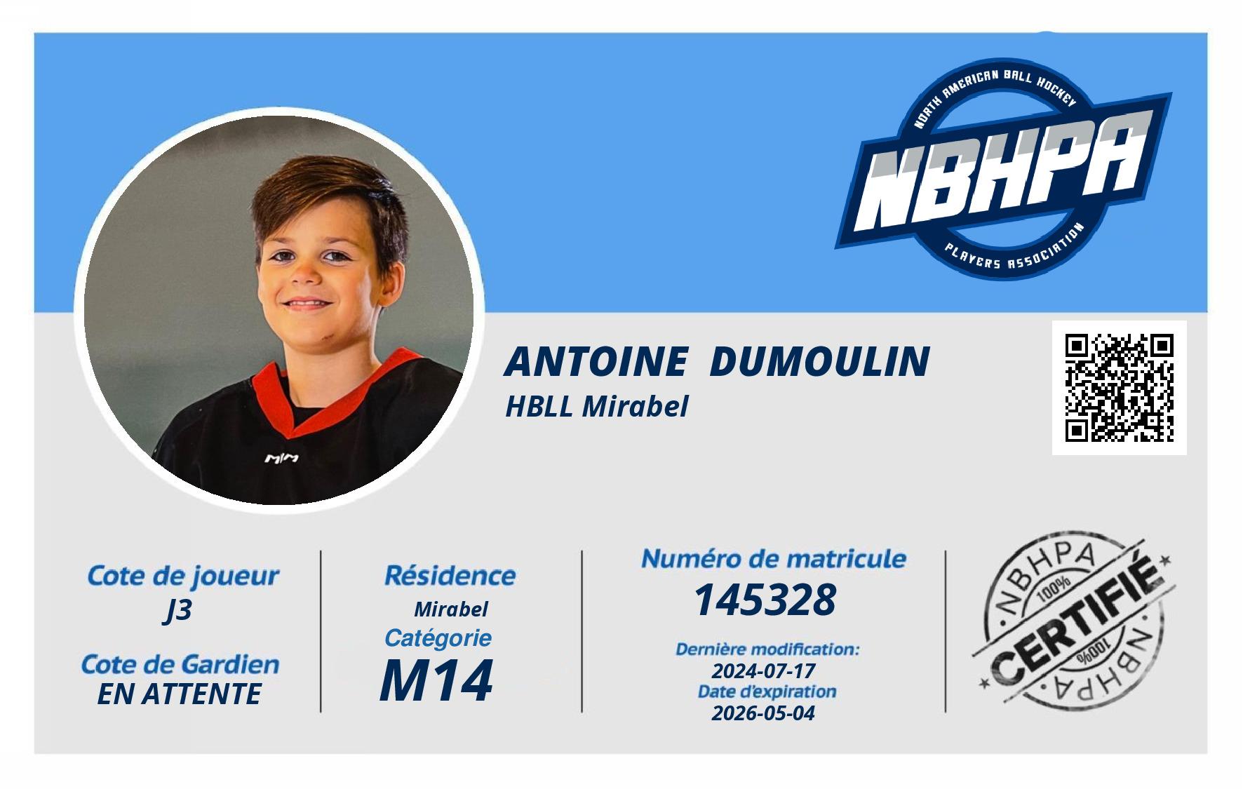 Antoine  Dumoulin 