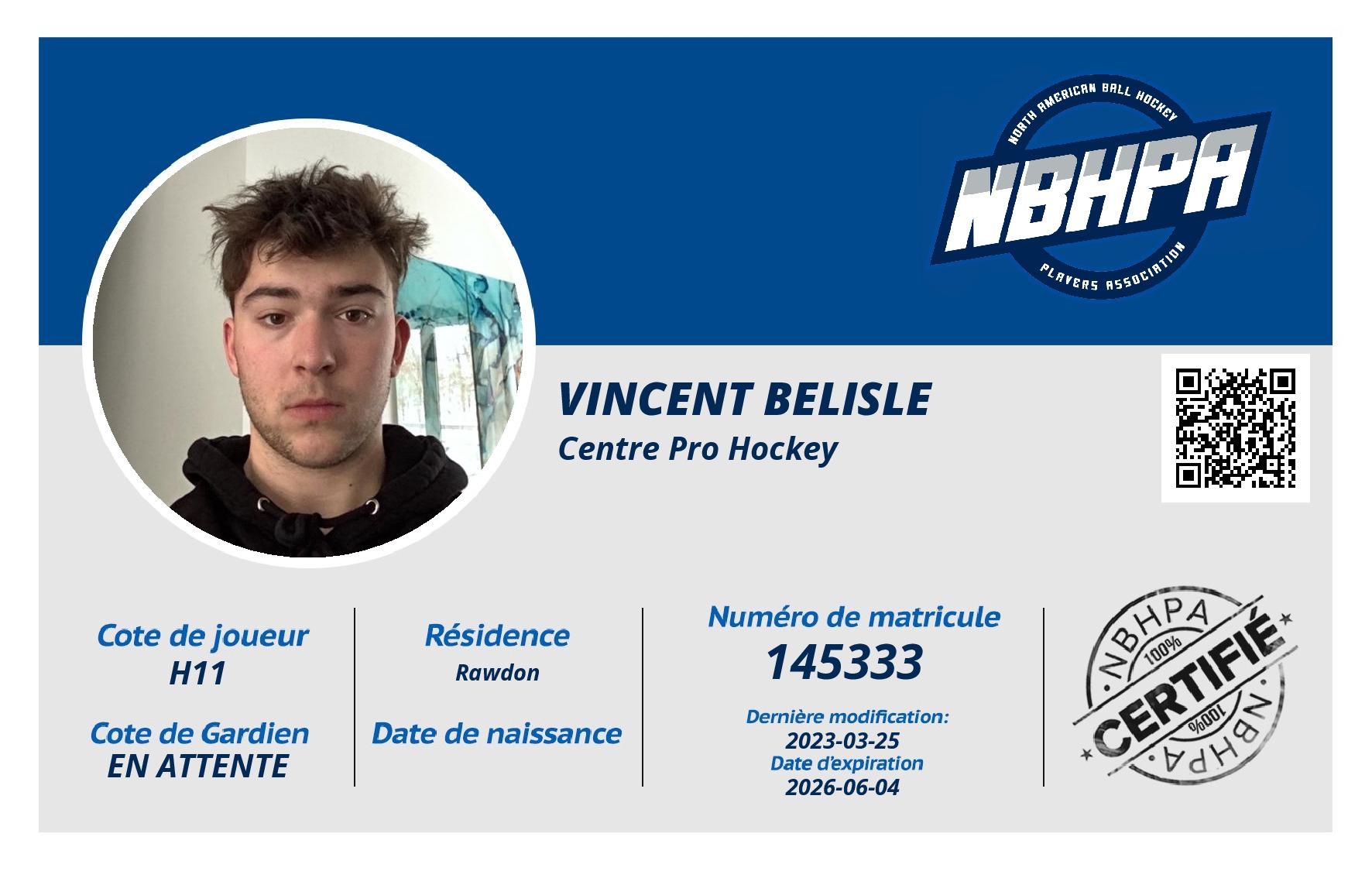 Vincent Belisle