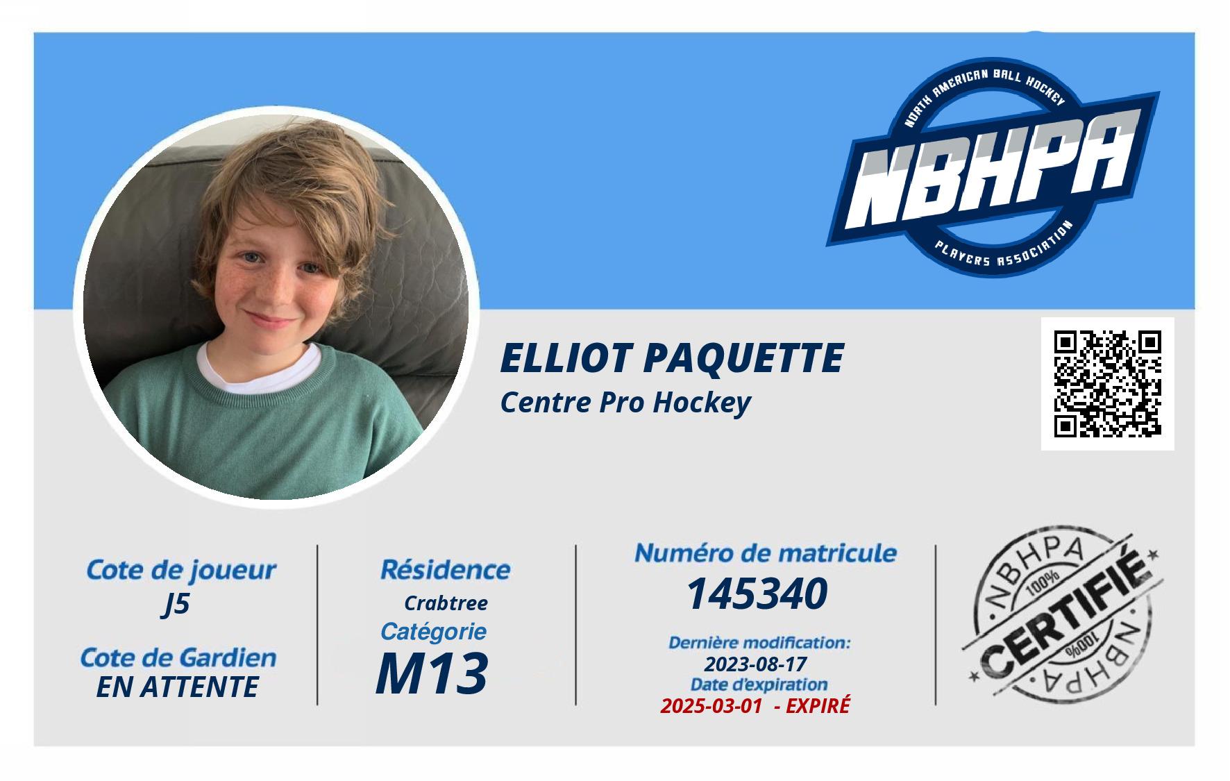 Elliot Paquette