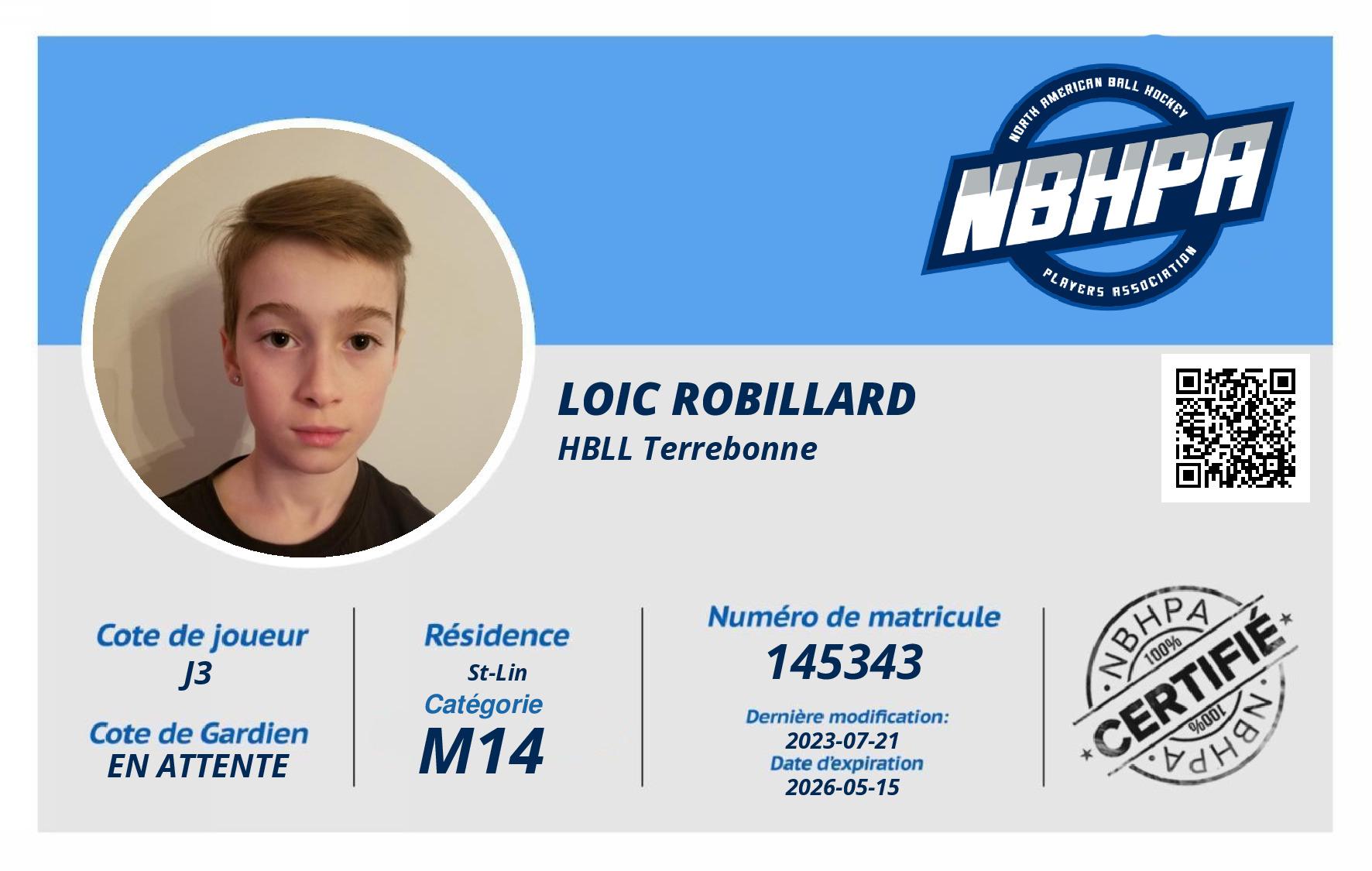 Loic Robillard