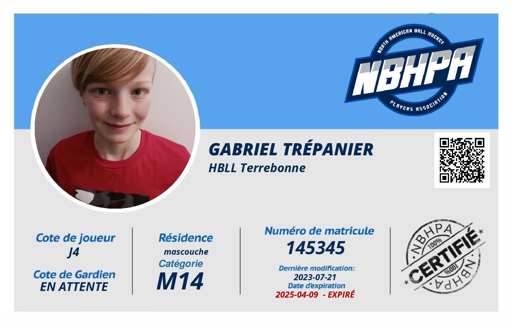 Gabriel Trépanier