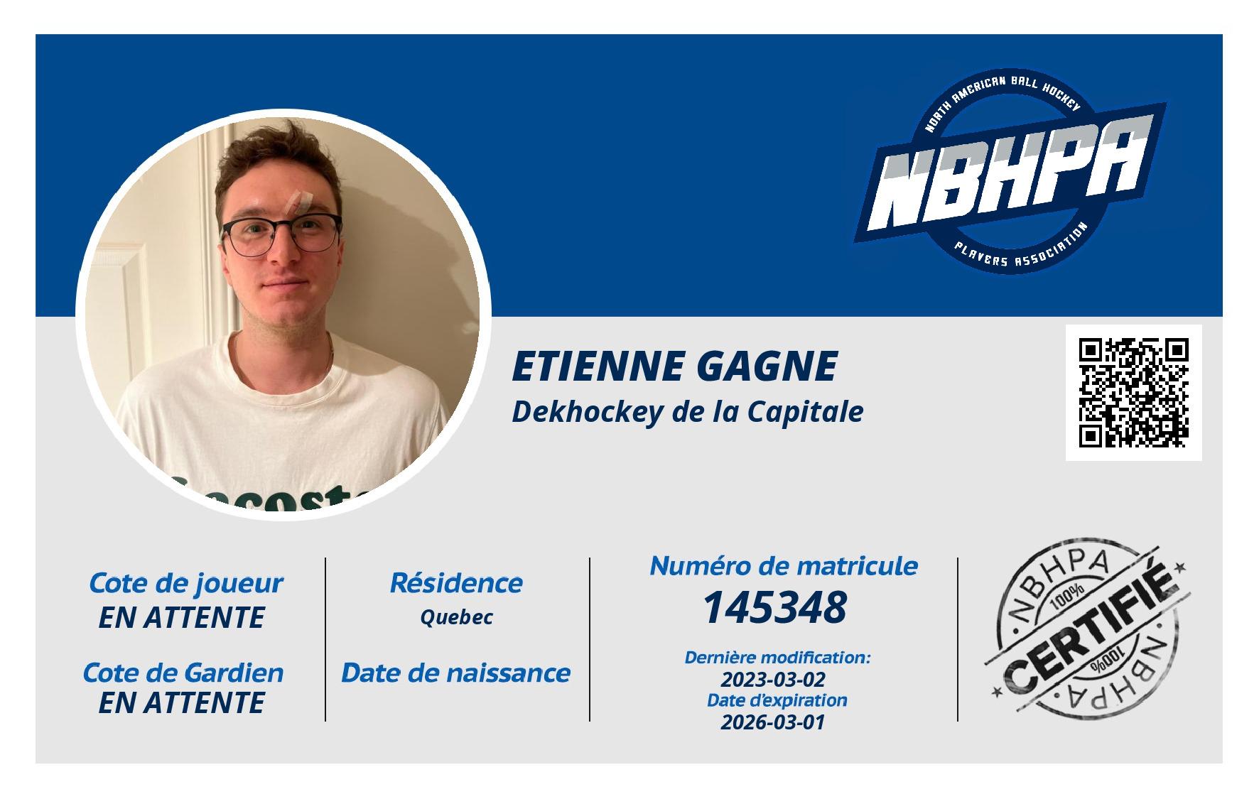 Etienne Gagne