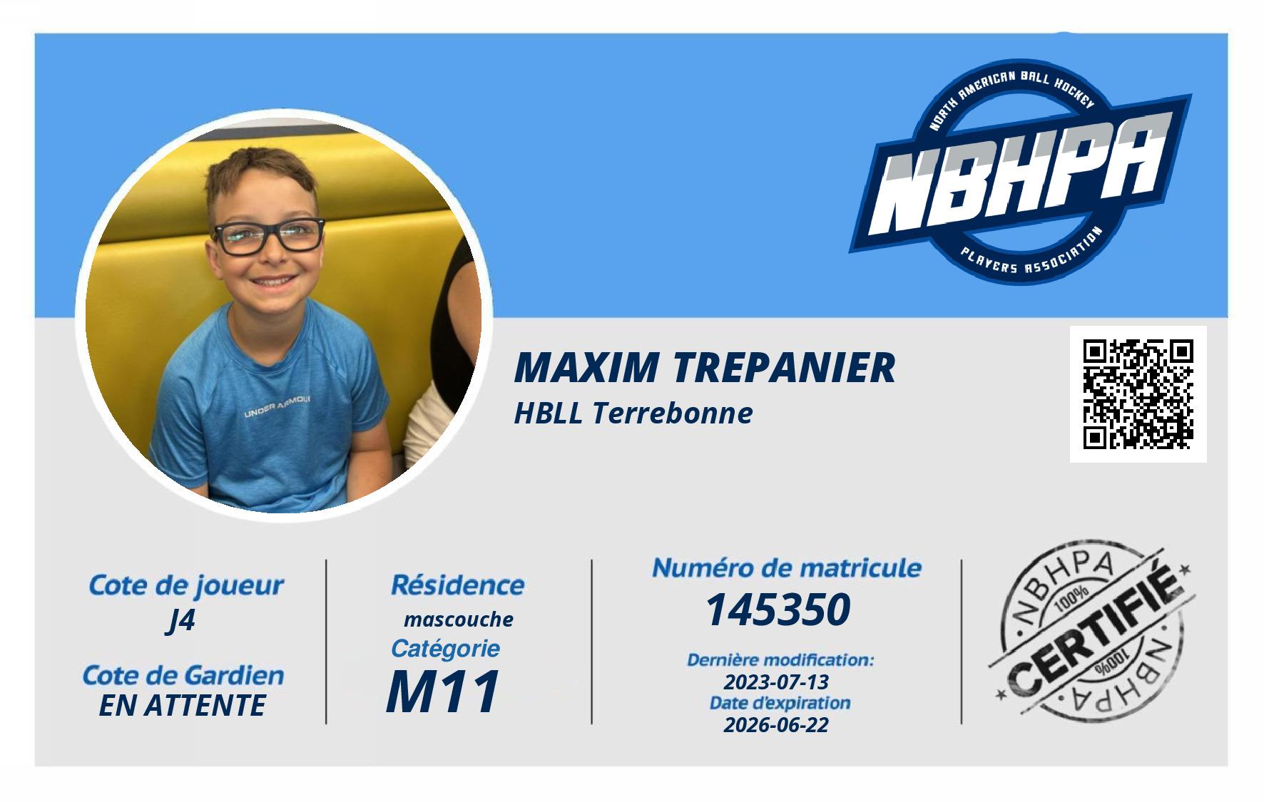 Maxim Trepanier