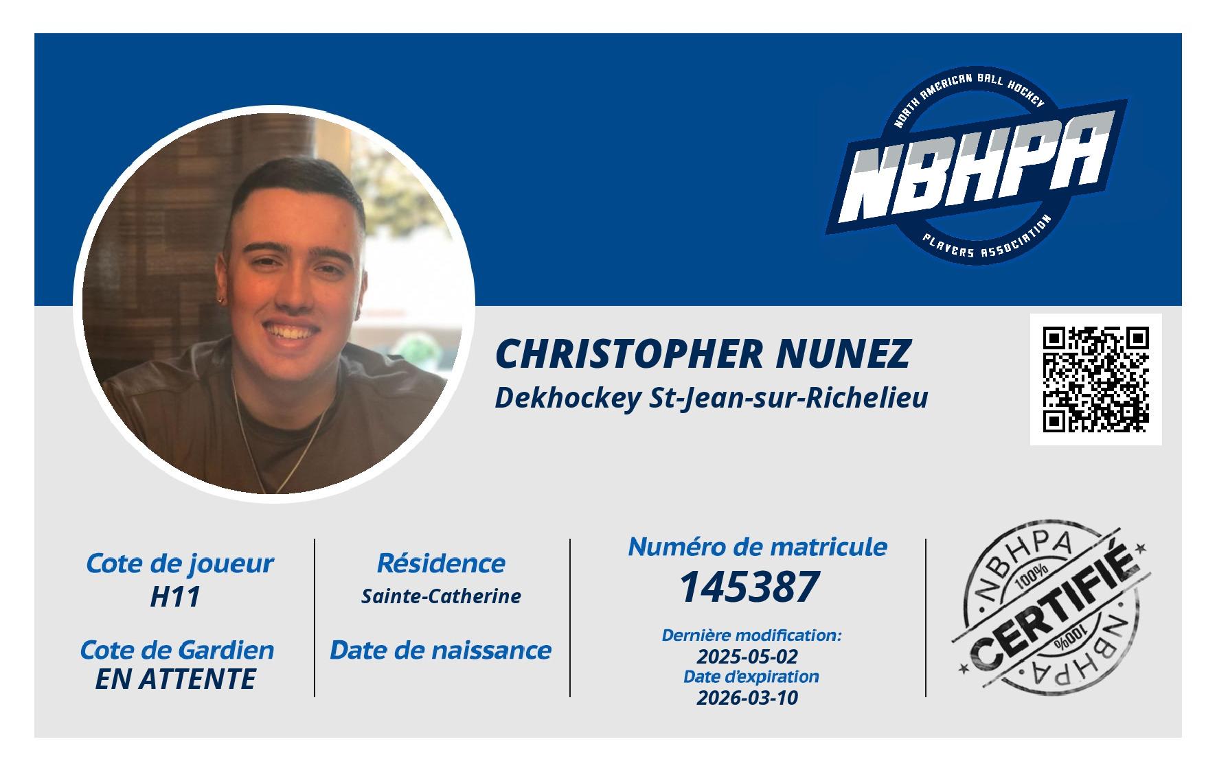 Christopher Nunez