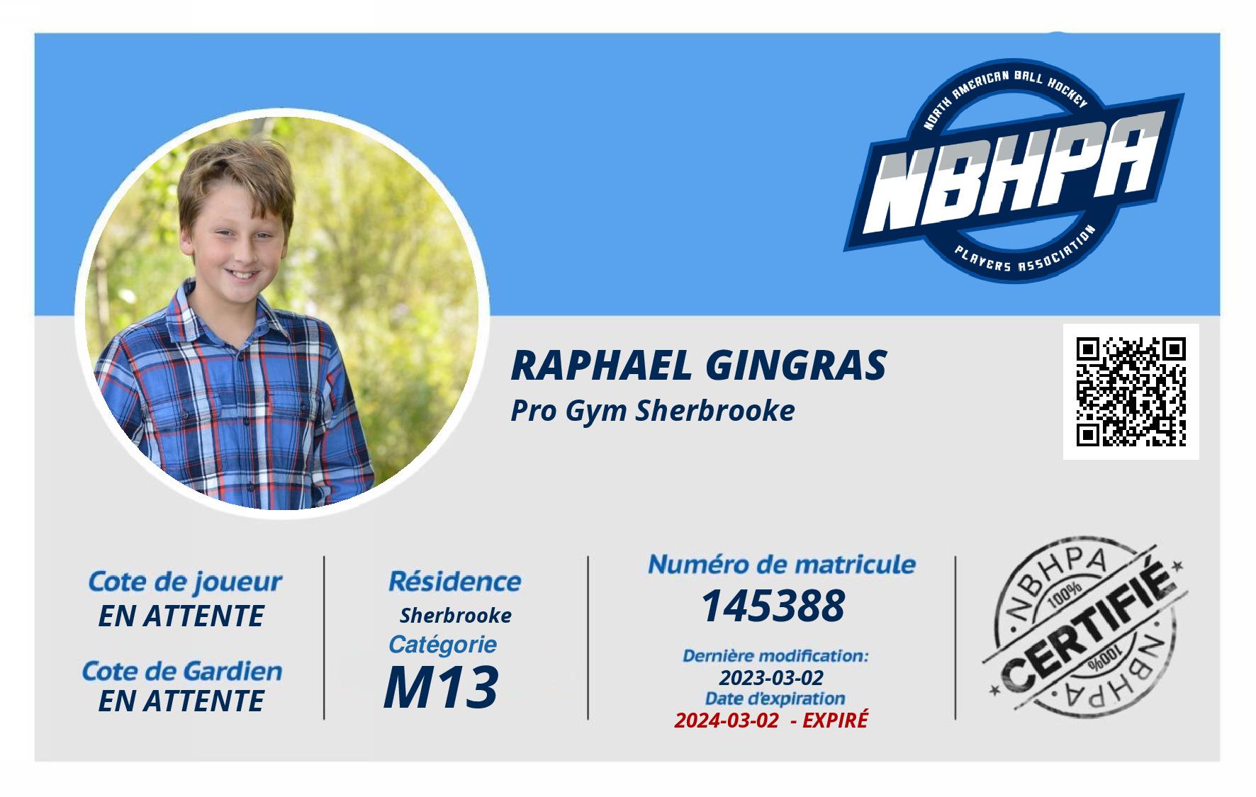 Raphael Gingras