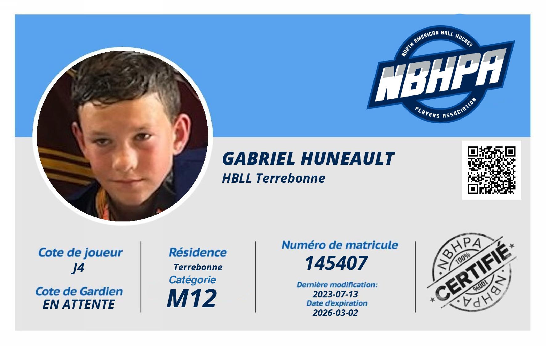Gabriel Huneault