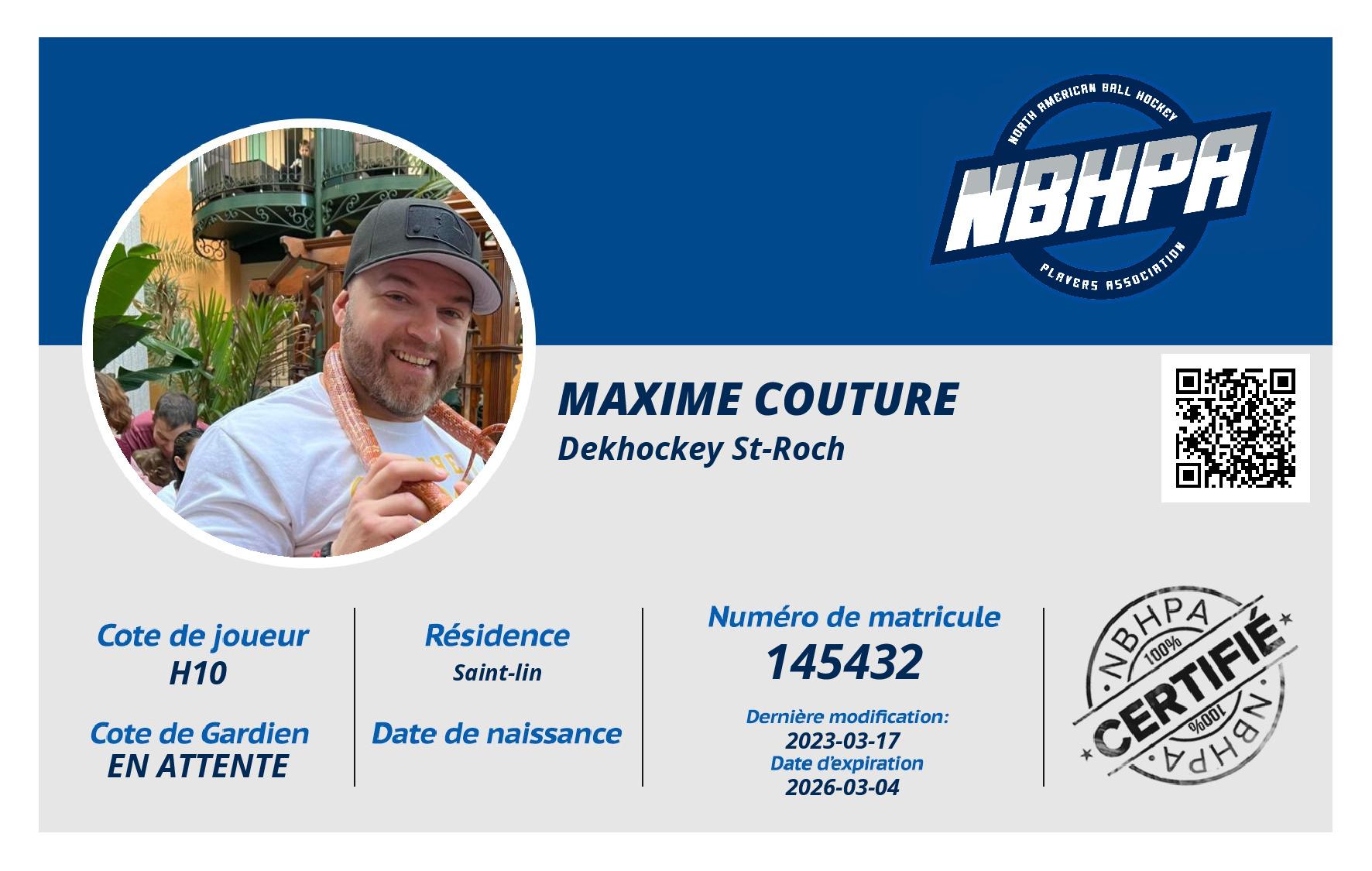 Maxime Couture