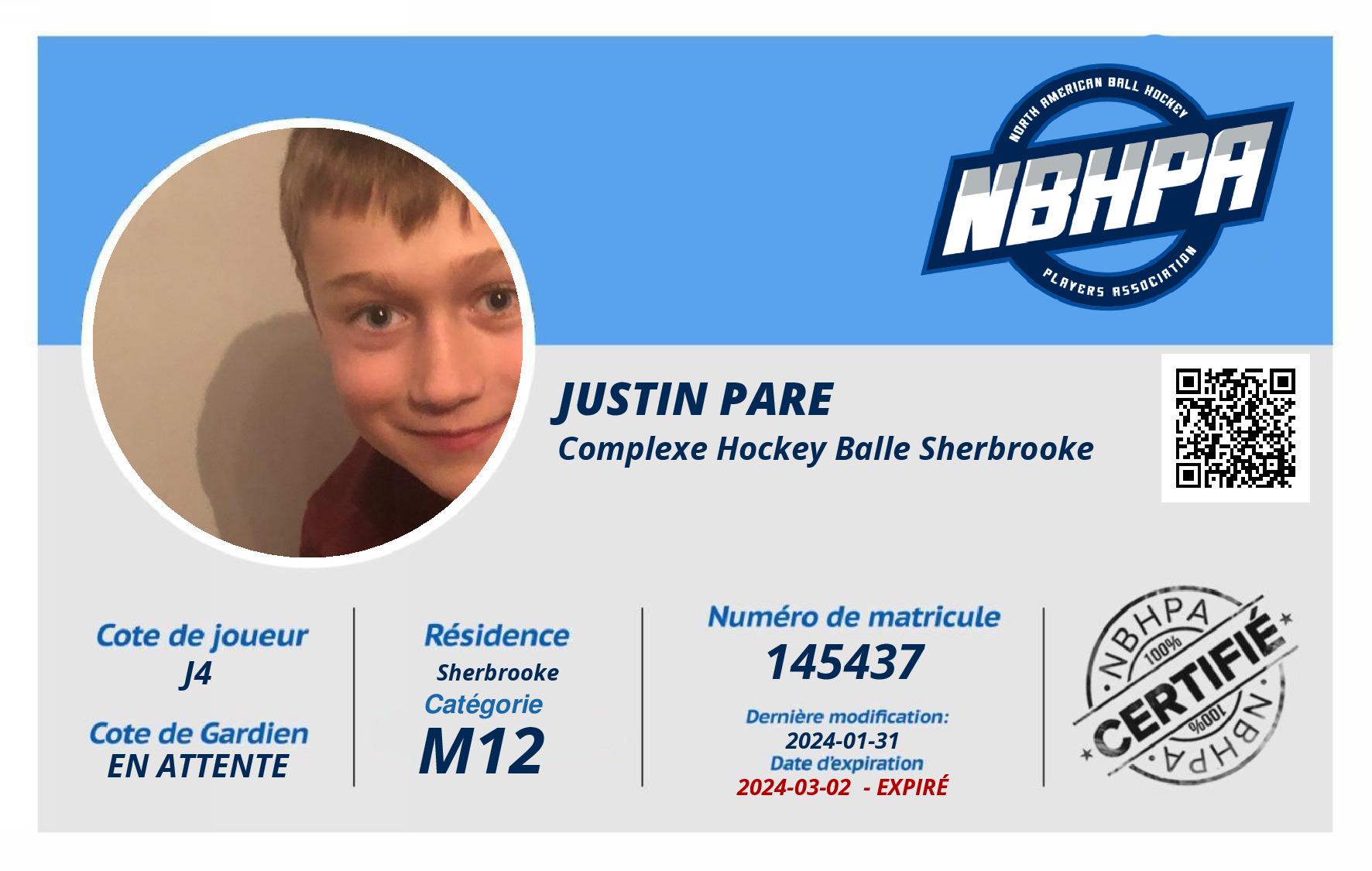 Justin Pare
