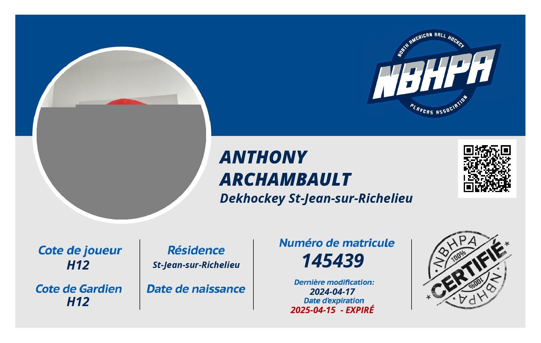 Anthony Archambault