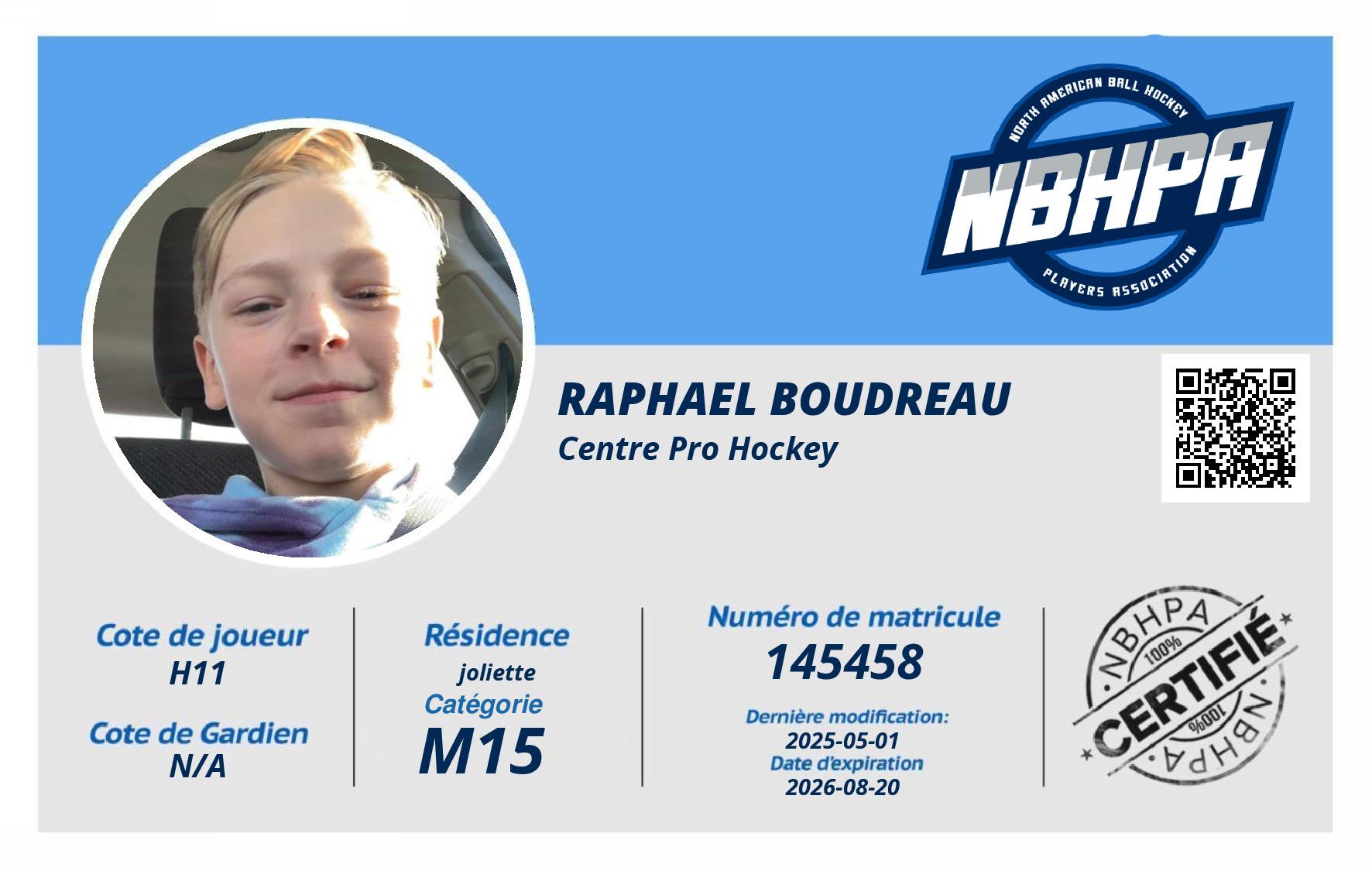 Raphael Boudreau