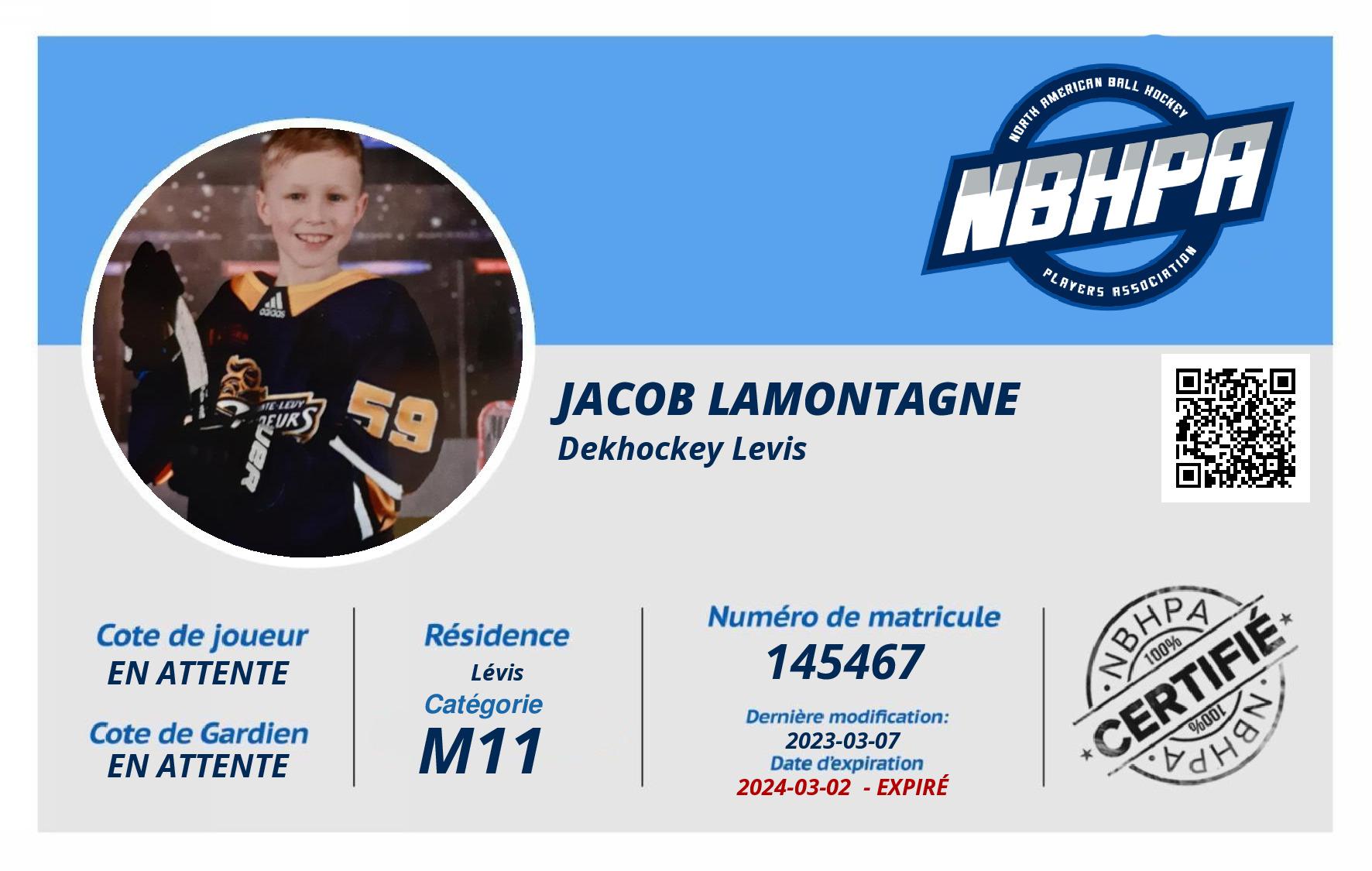 Jacob Lamontagne