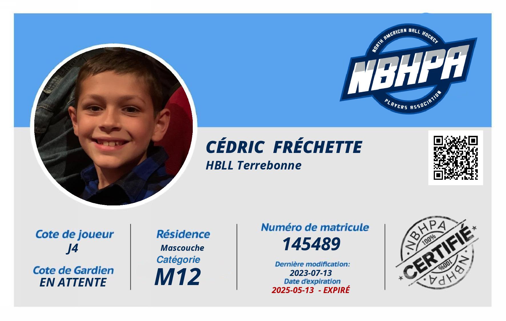 Cédric  Fréchette 
