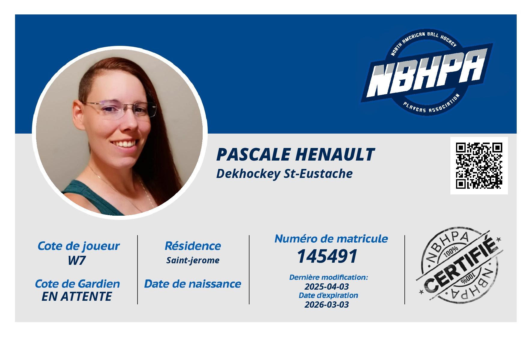 Pascale Henault