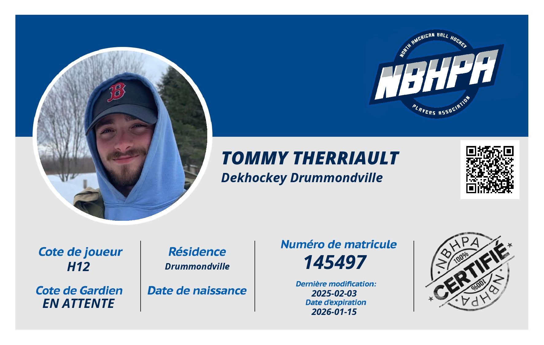 Tommy Therriault