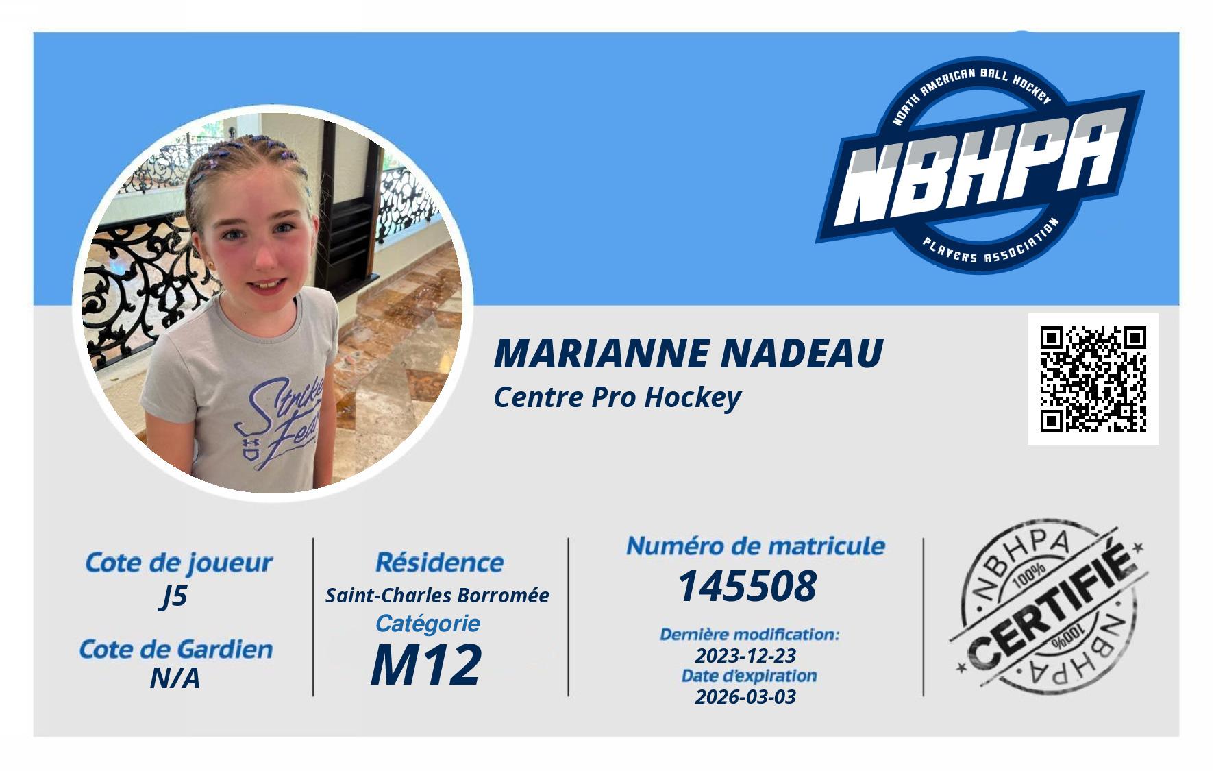 Marianne Nadeau