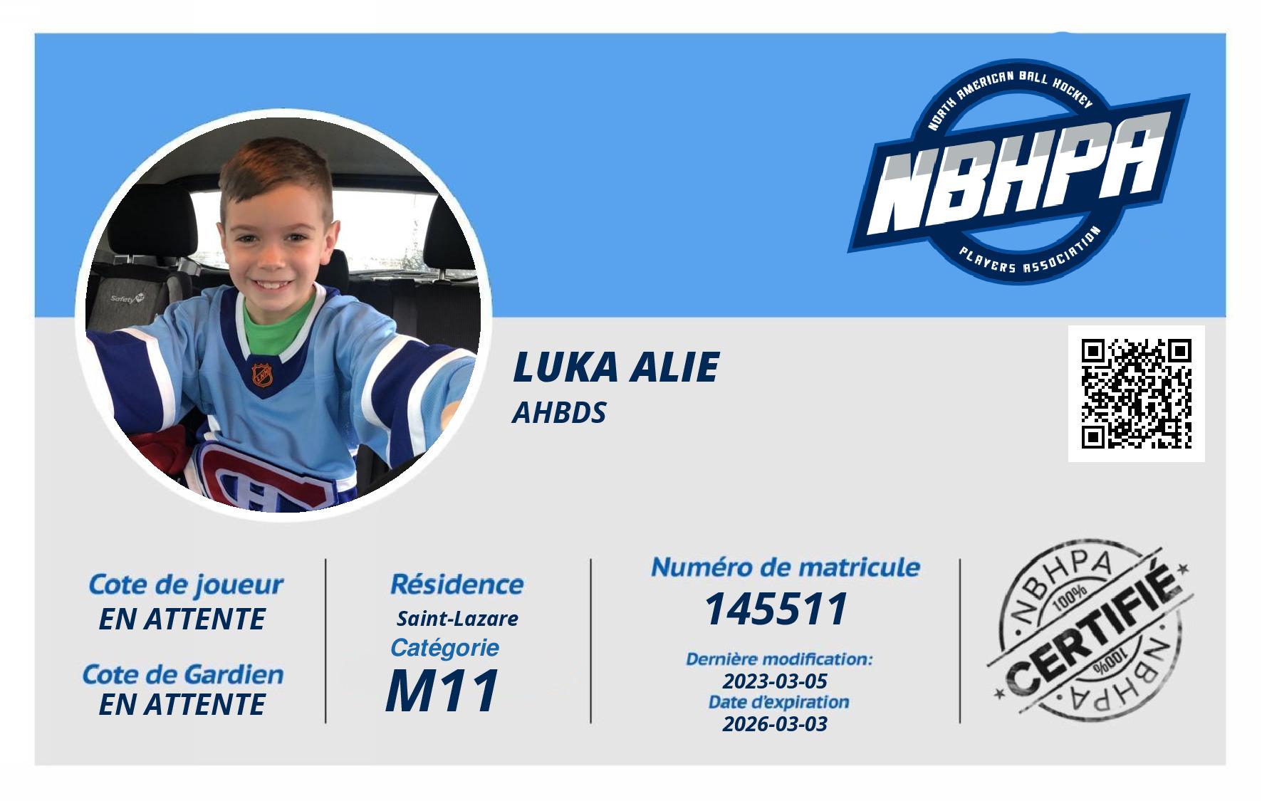 Luka Alie