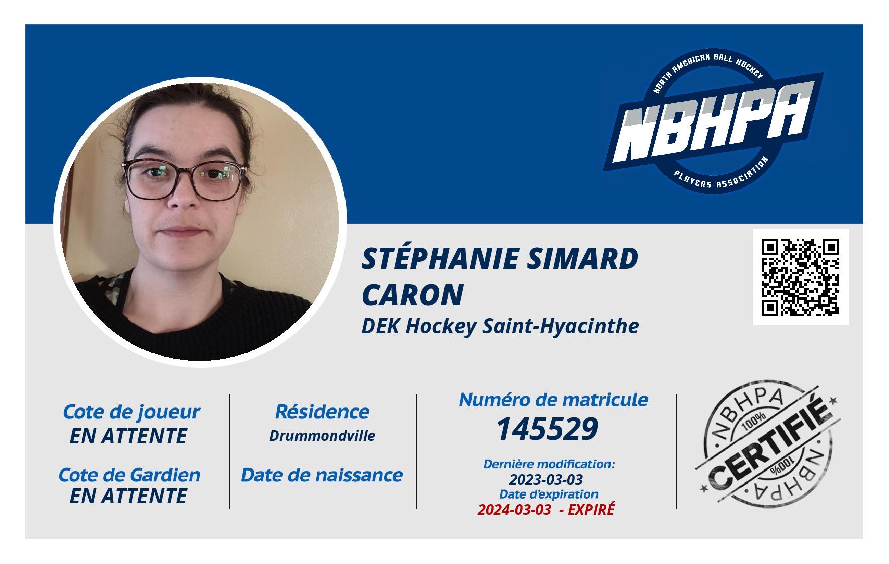 Stéphanie Simard caron