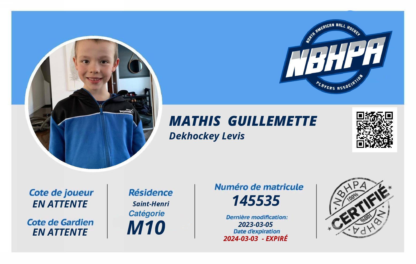 Mathis  Guillemette 
