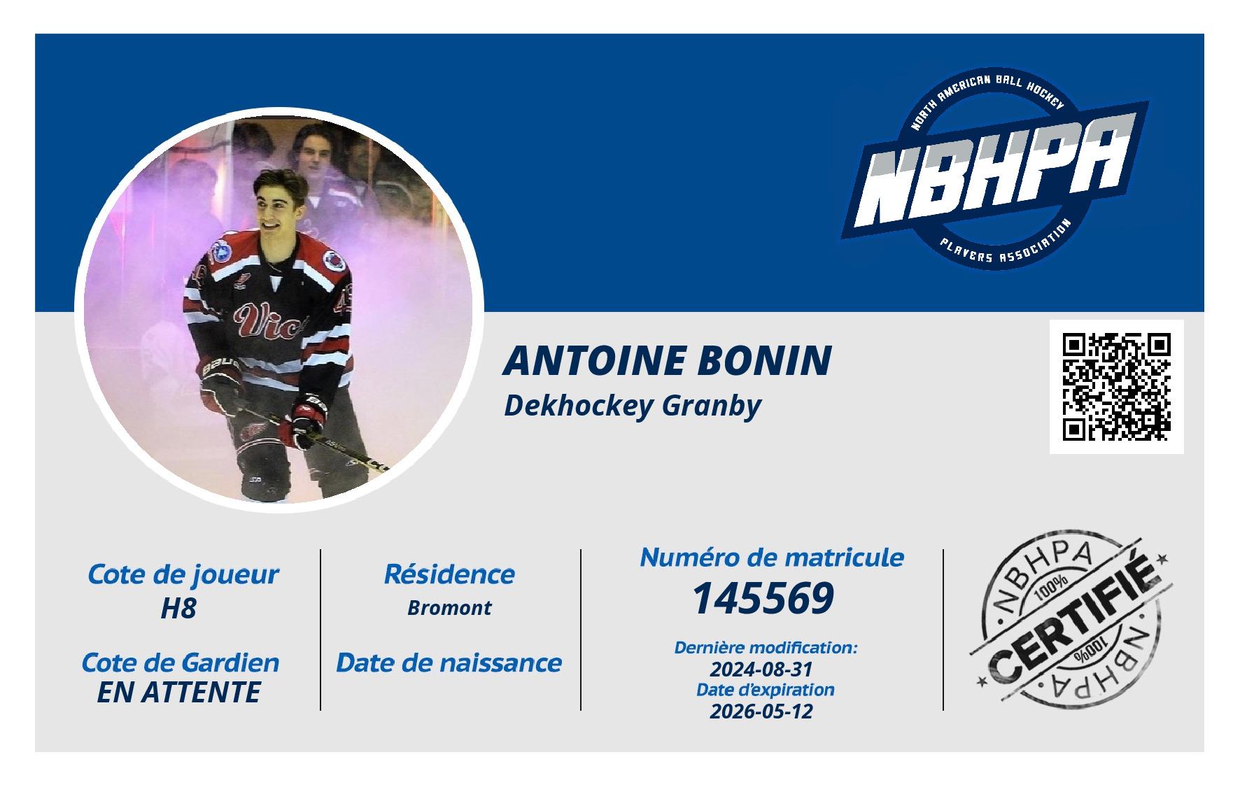 Antoine Bonin