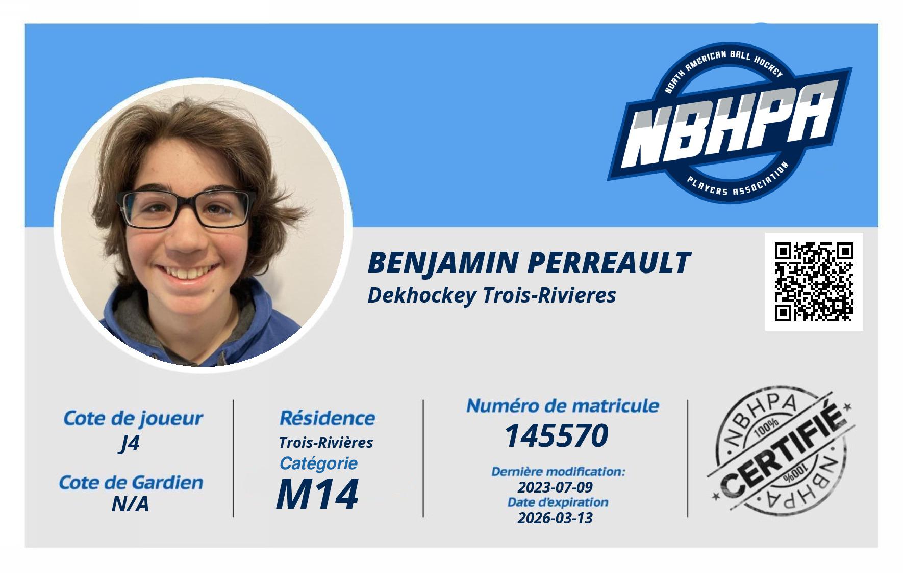 Benjamin Perreault 