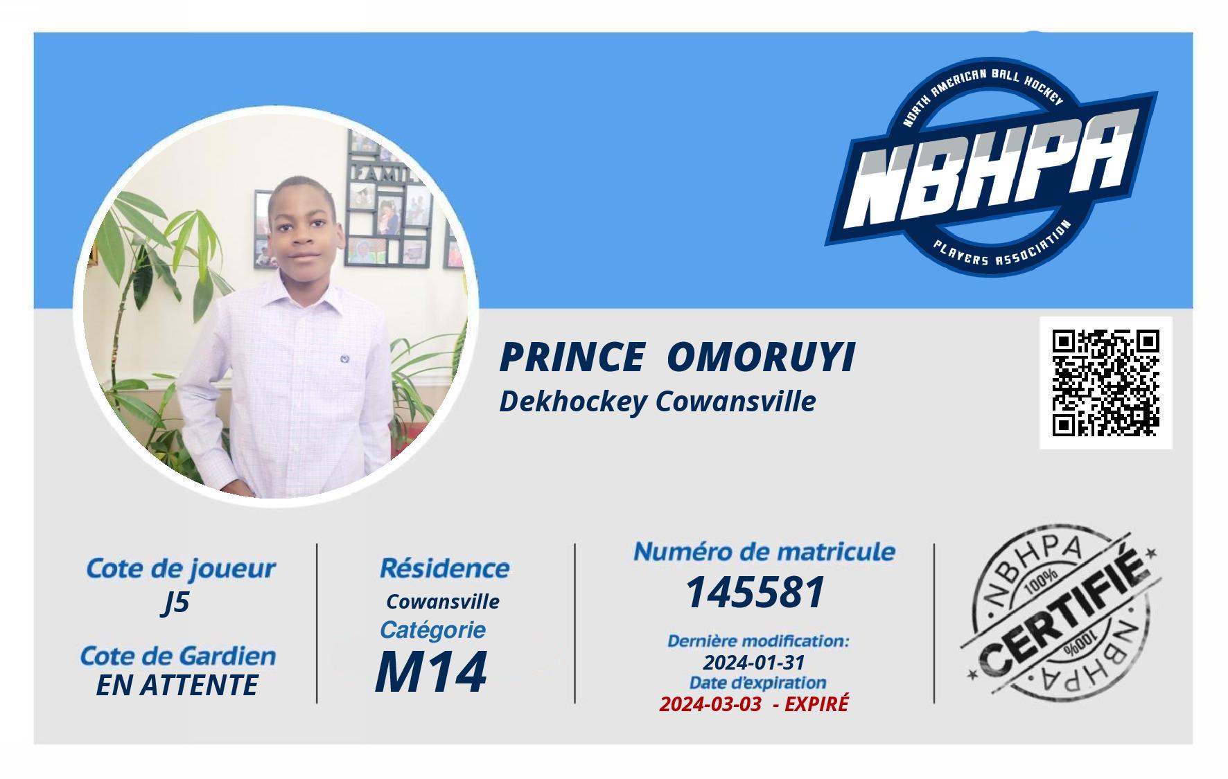 Prince  Omoruyi 