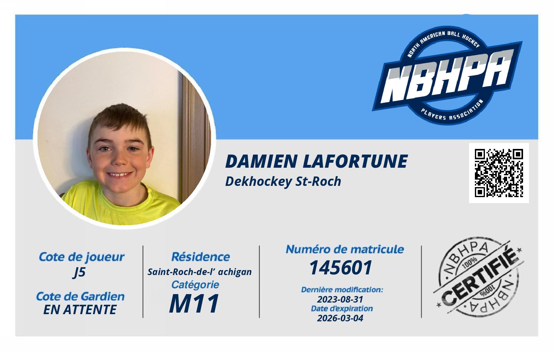 Damien Lafortune