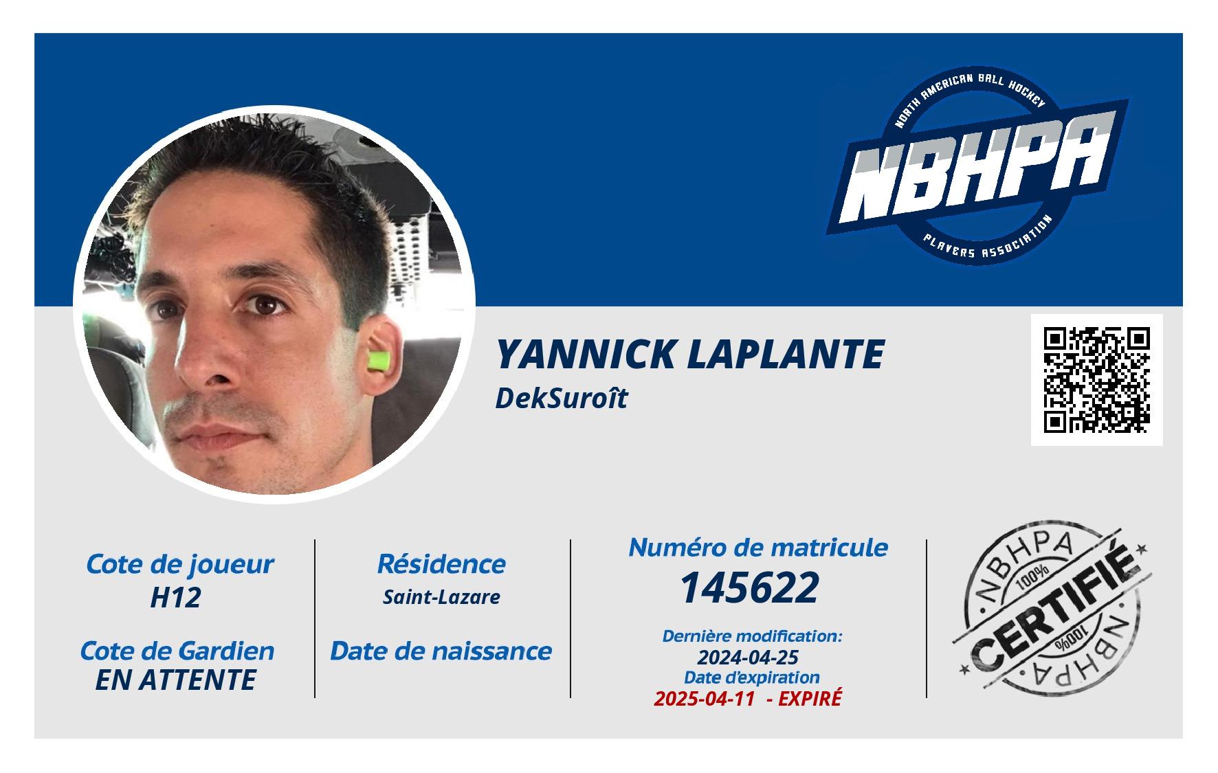 Yannick Laplante