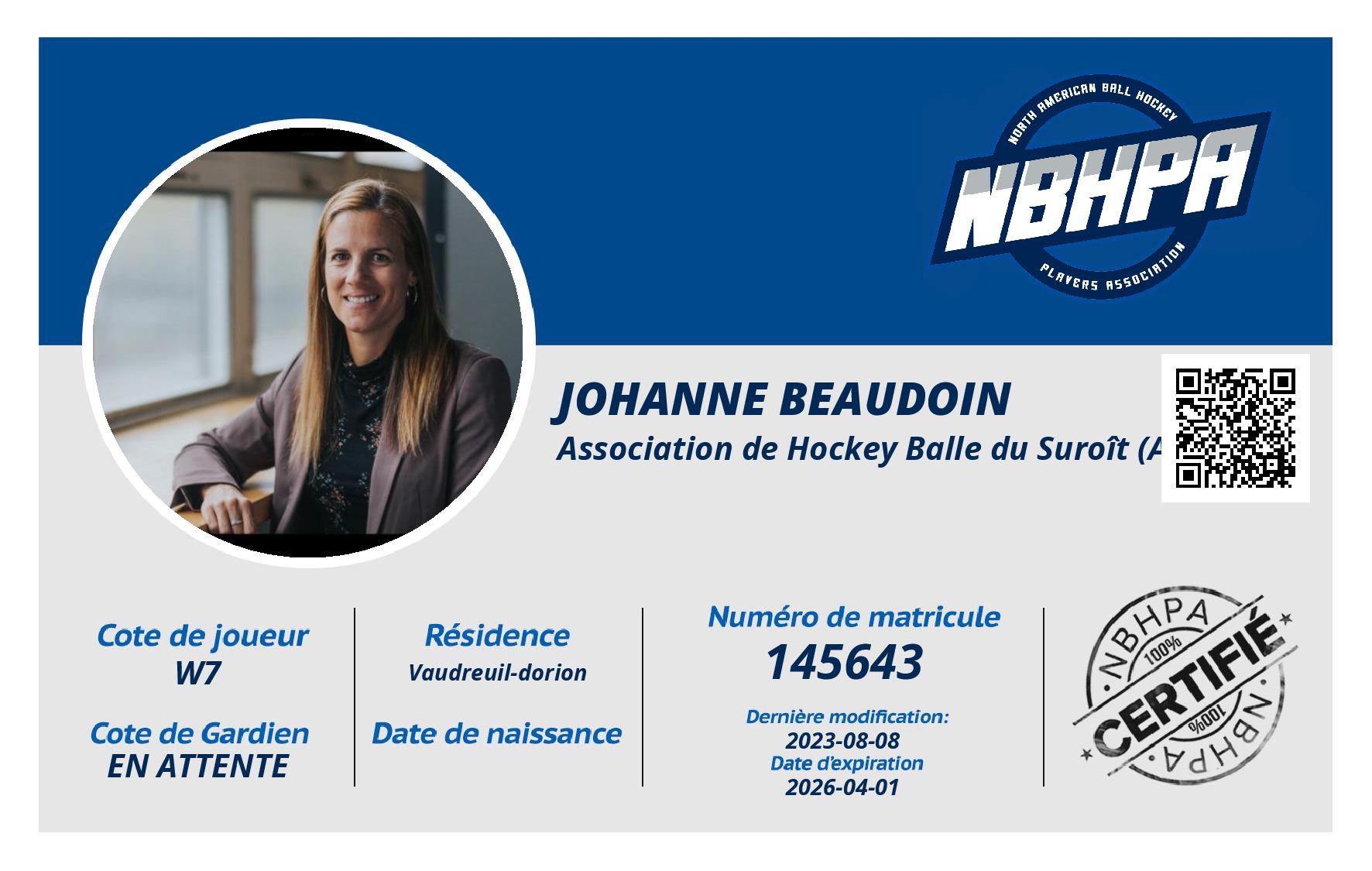 Johanne Beaudoin