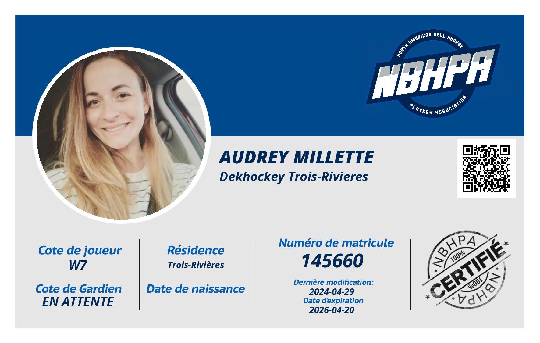 Audrey Millette
