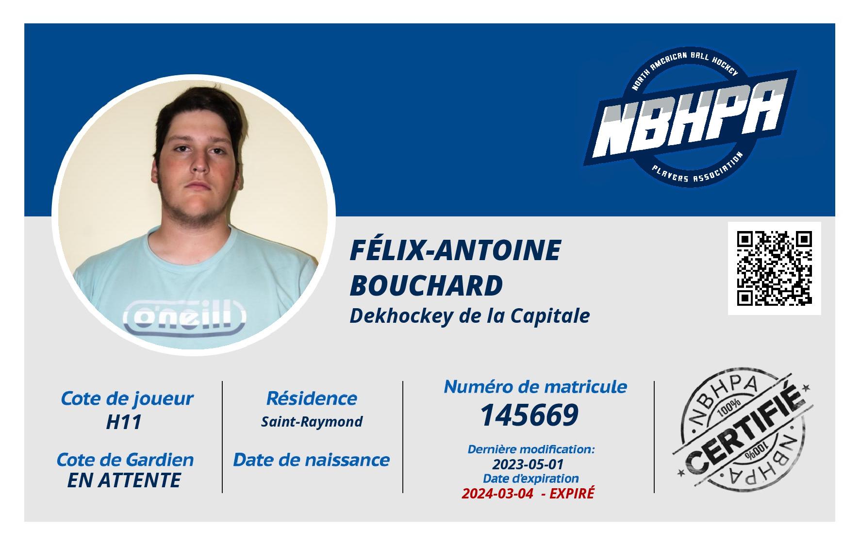 Félix-Antoine  Bouchard 