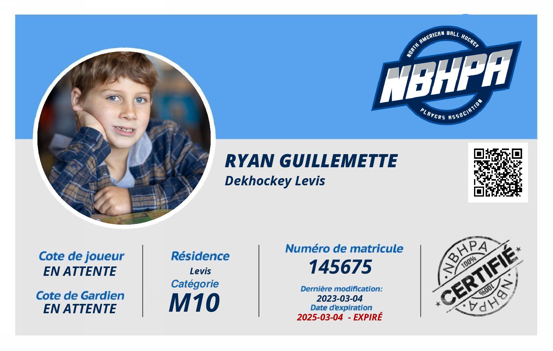 Ryan Guillemette