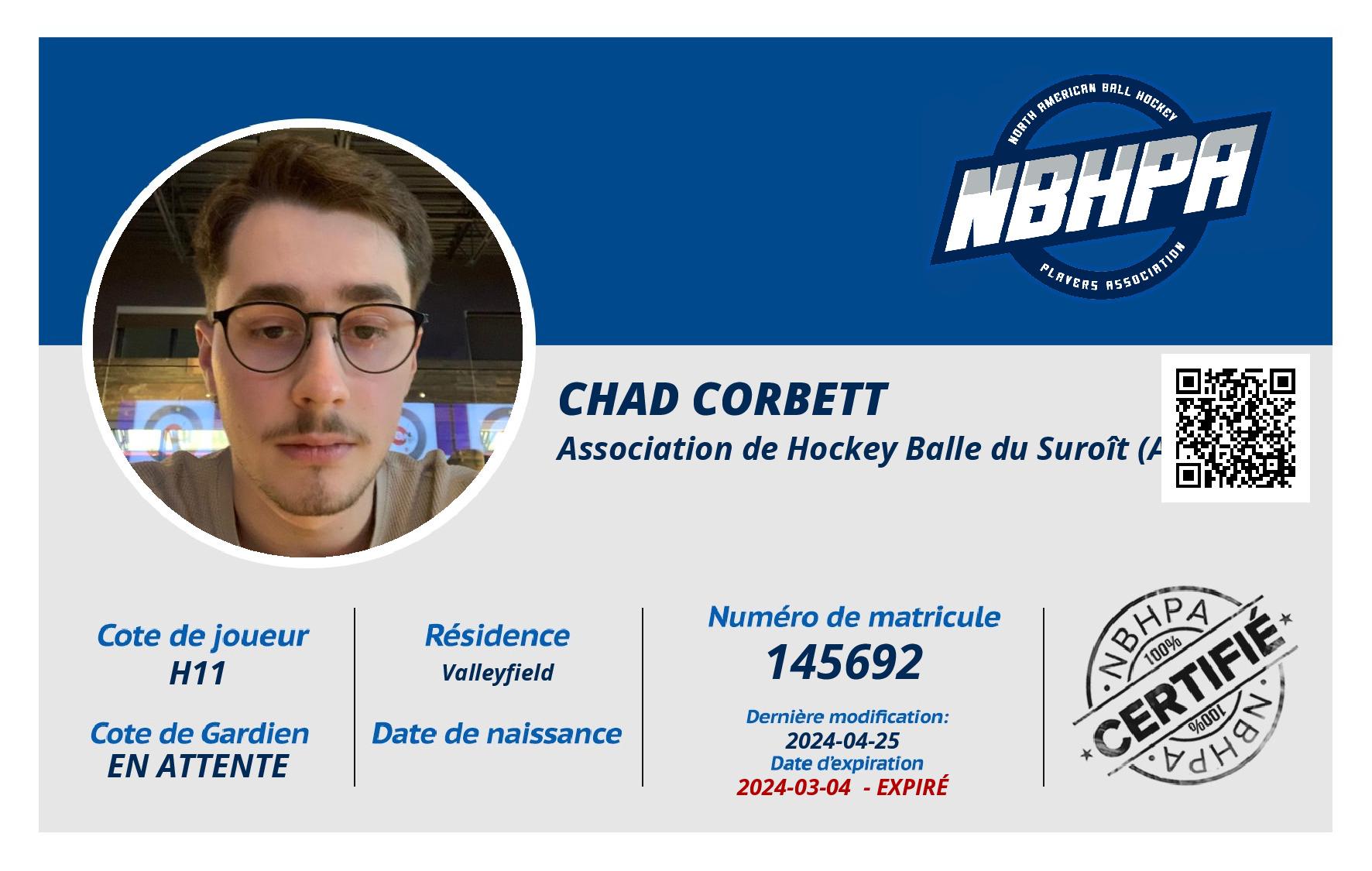 Chad Corbett
