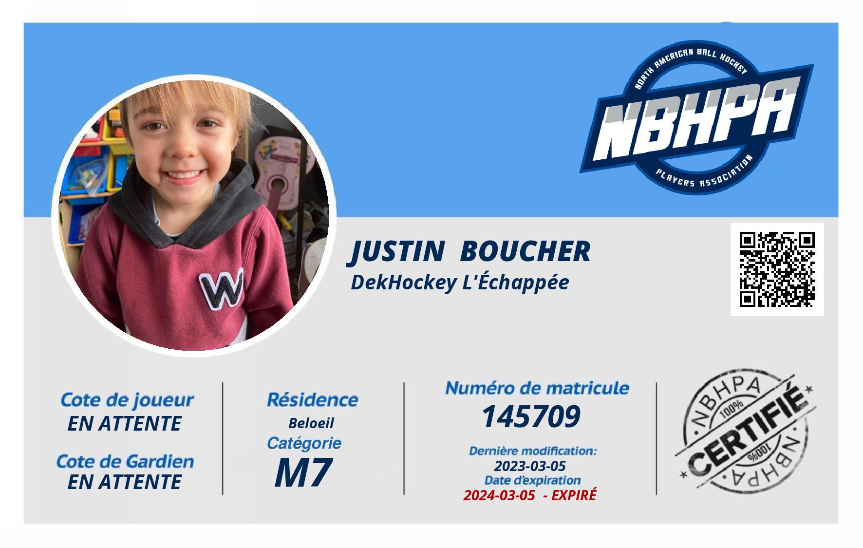 Justin  Boucher