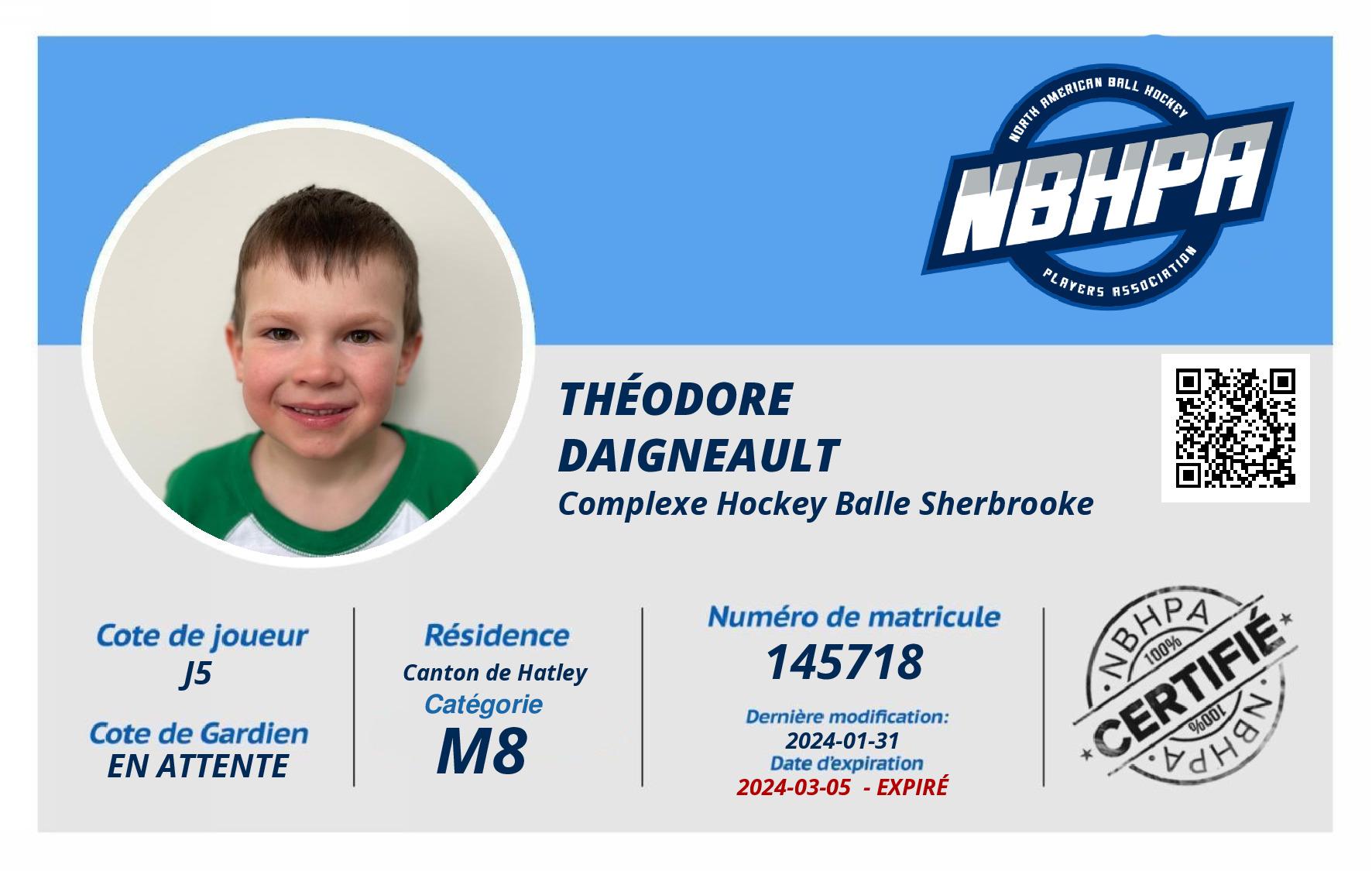 Théodore  Daigneault 