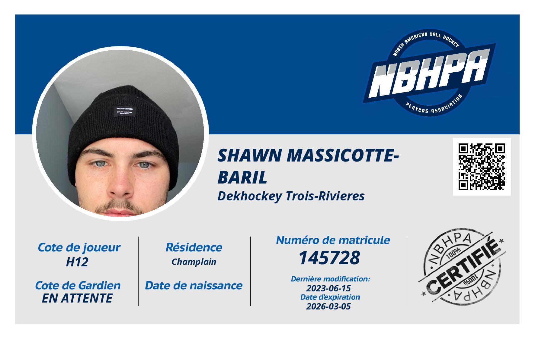 Shawn Massicotte-Baril