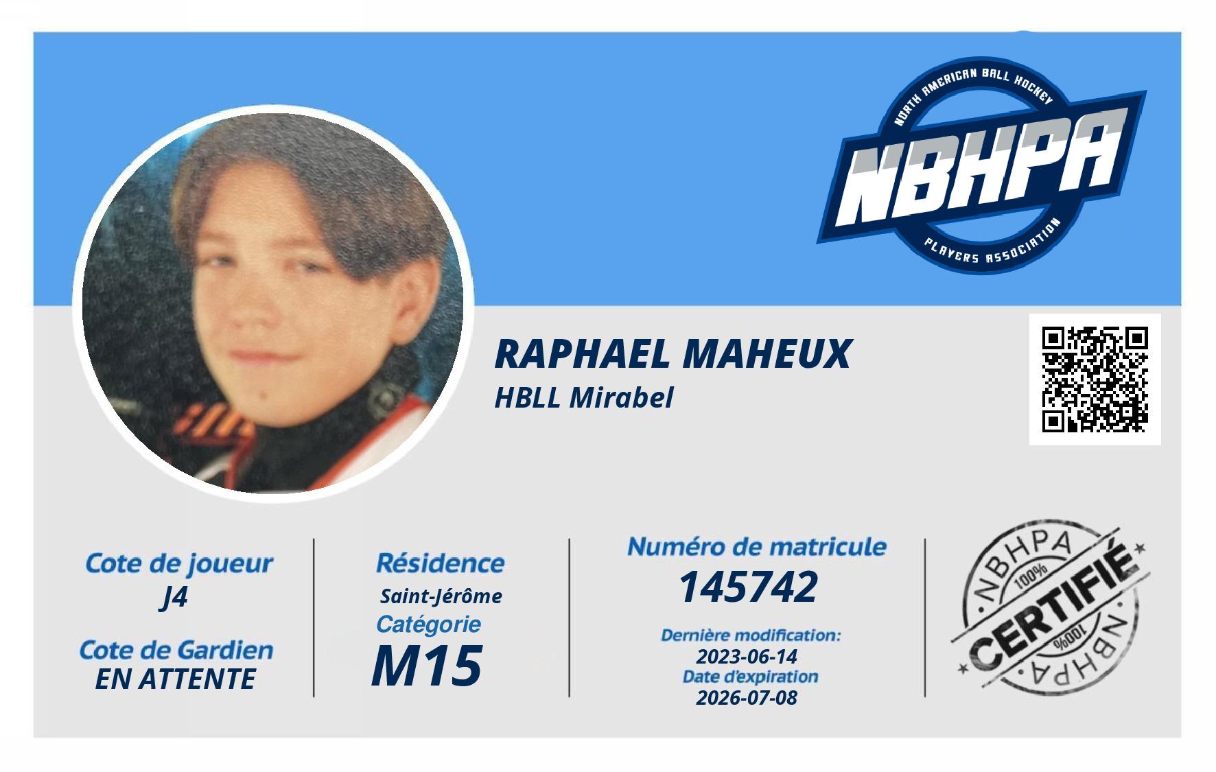 Raphael Maheux 
