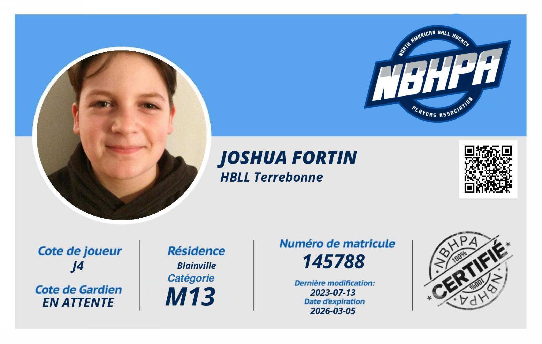 Joshua Fortin