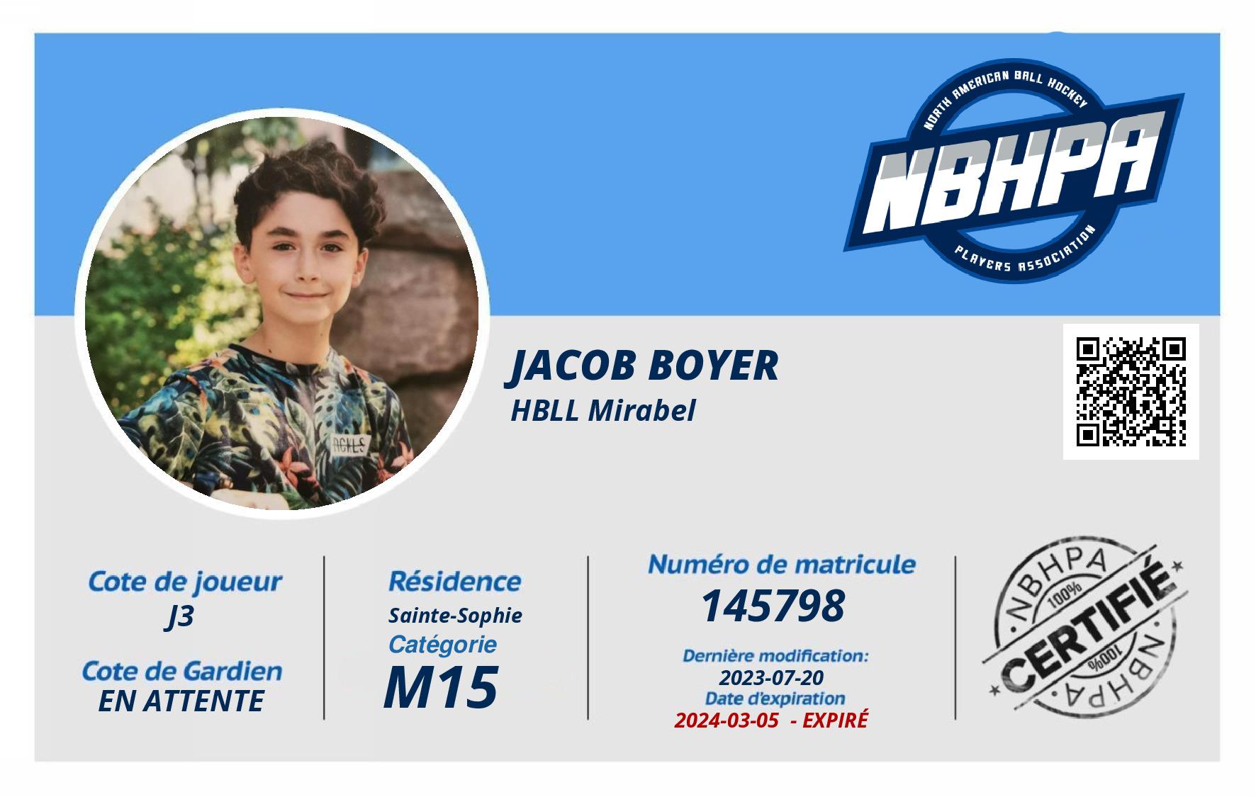 Jacob Boyer
