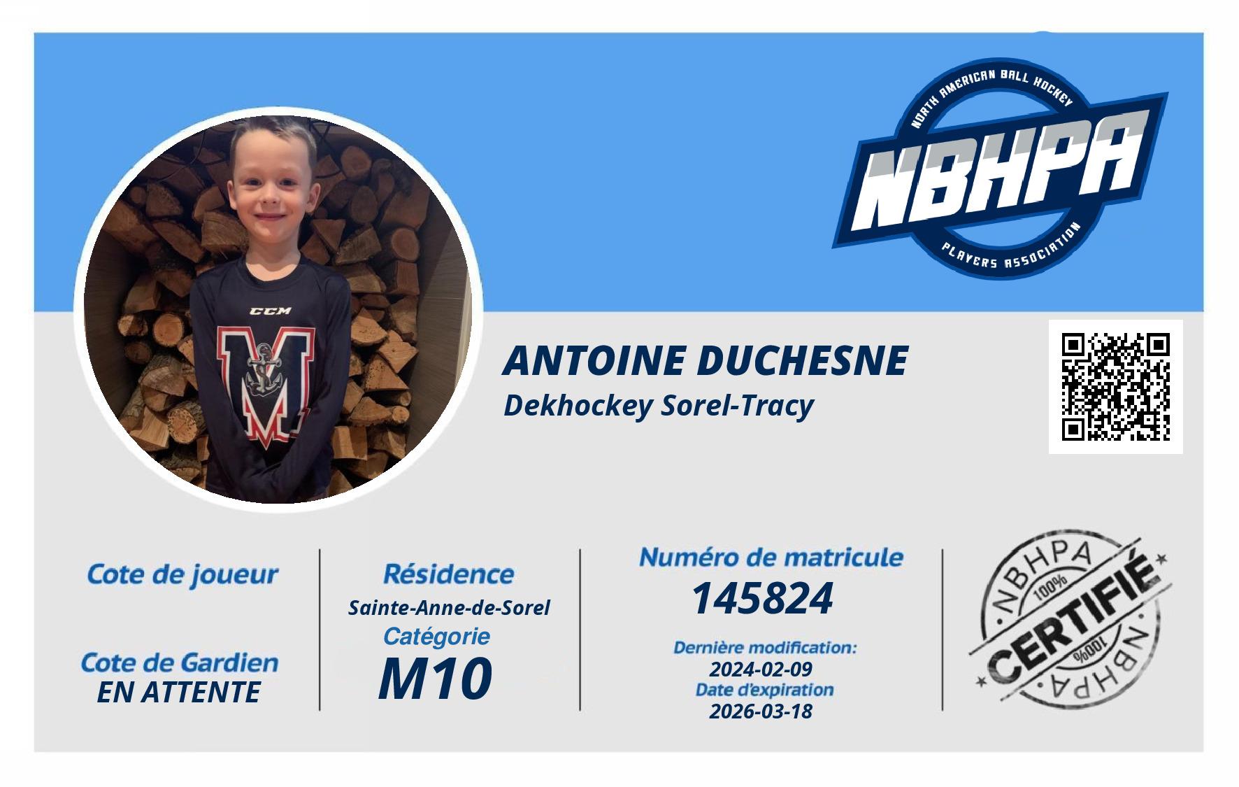 Antoine Duchesne