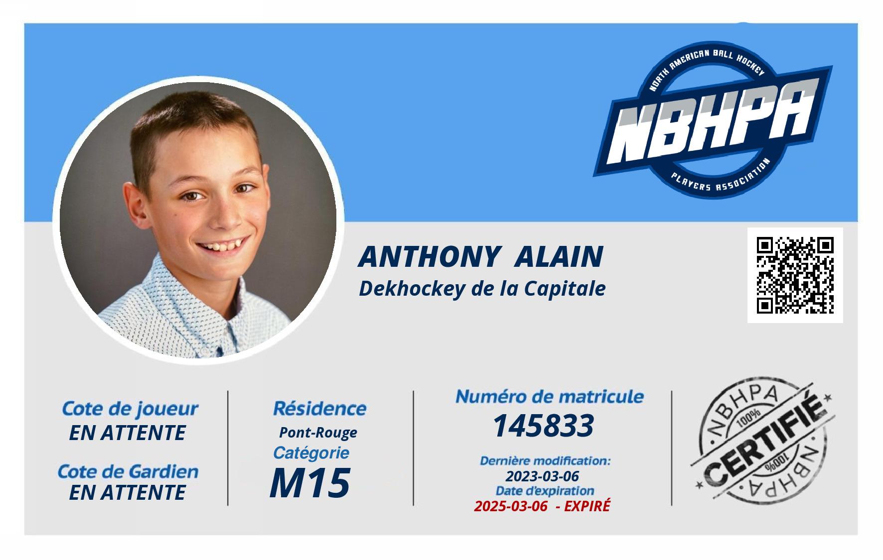 Anthony  Alain